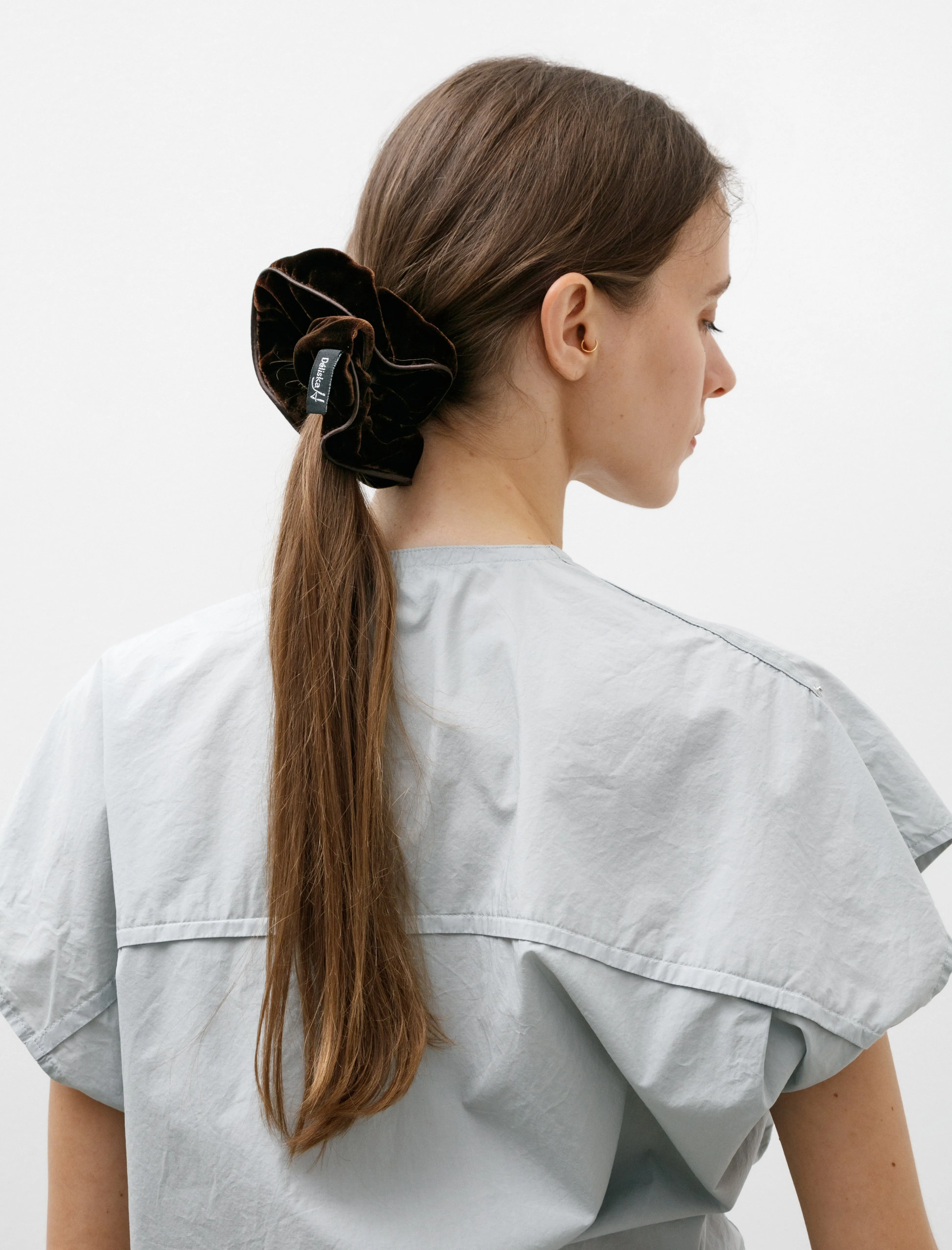 Silk Velvet Scrunchie sold by SHOP NEIGHBOR product image thumbnail 3