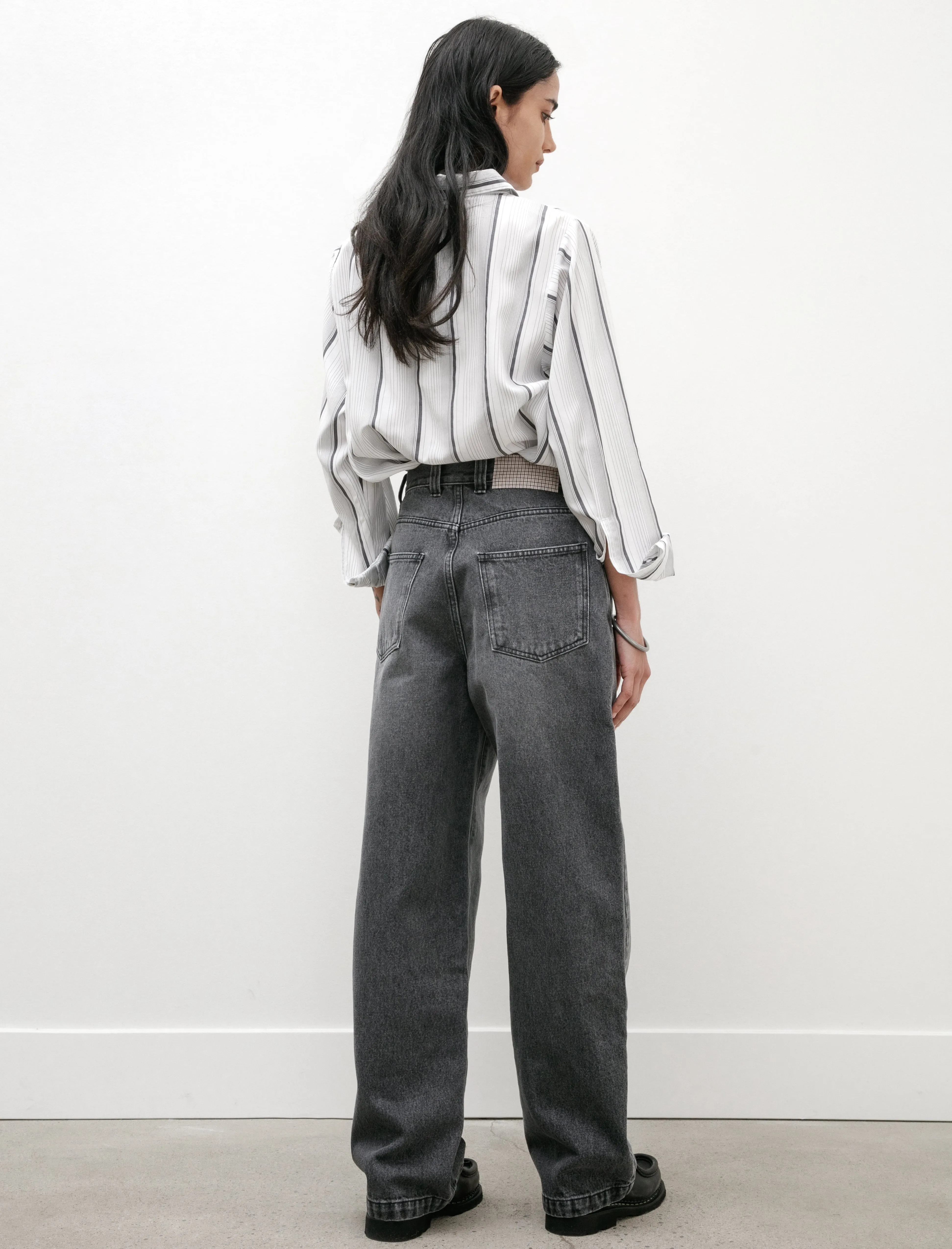 Womens Regular Jeans Grey sold by SHOP NEIGHBOR product image thumbnail 3