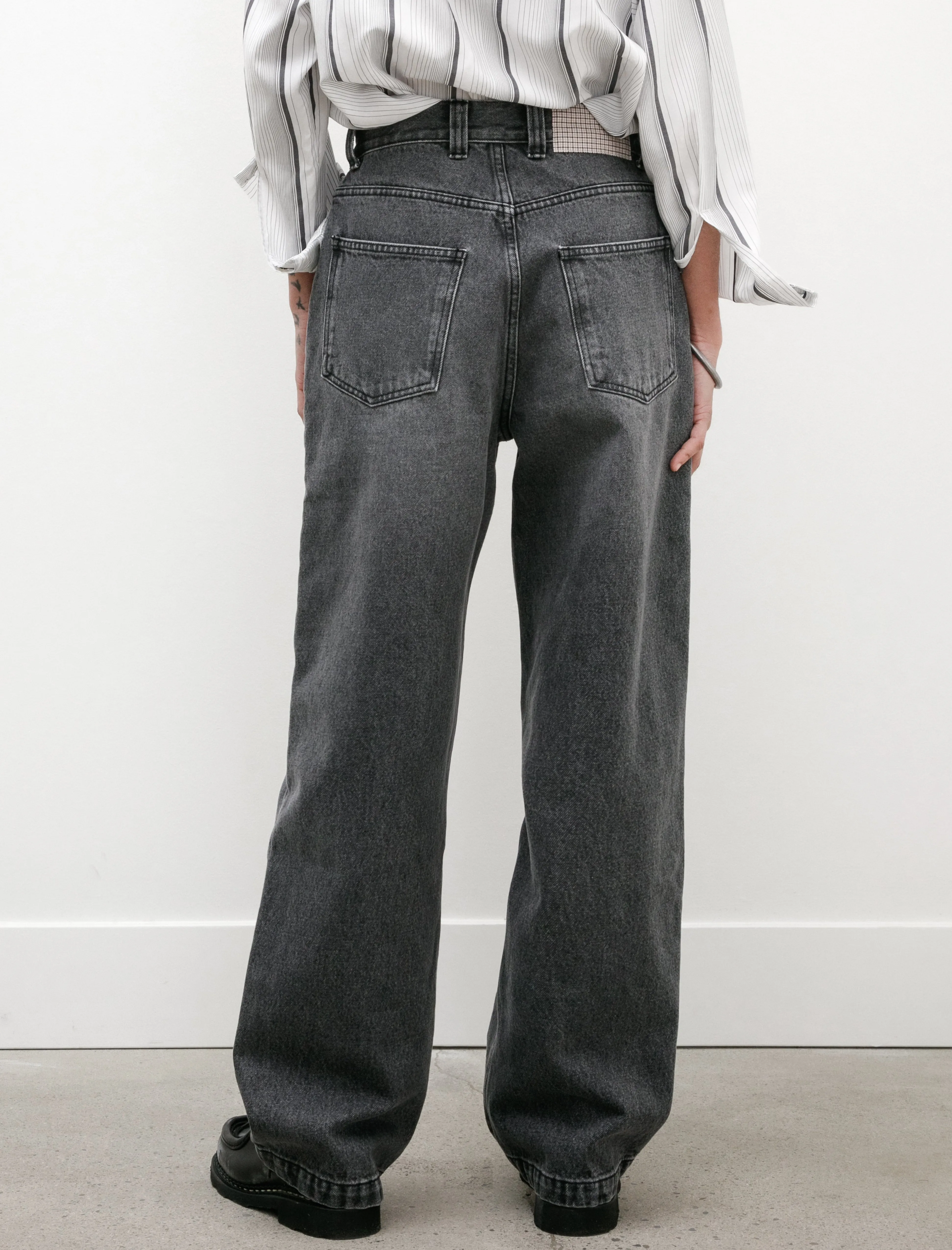 Womens Regular Jeans Grey sold by SHOP NEIGHBOR product image thumbnail 4