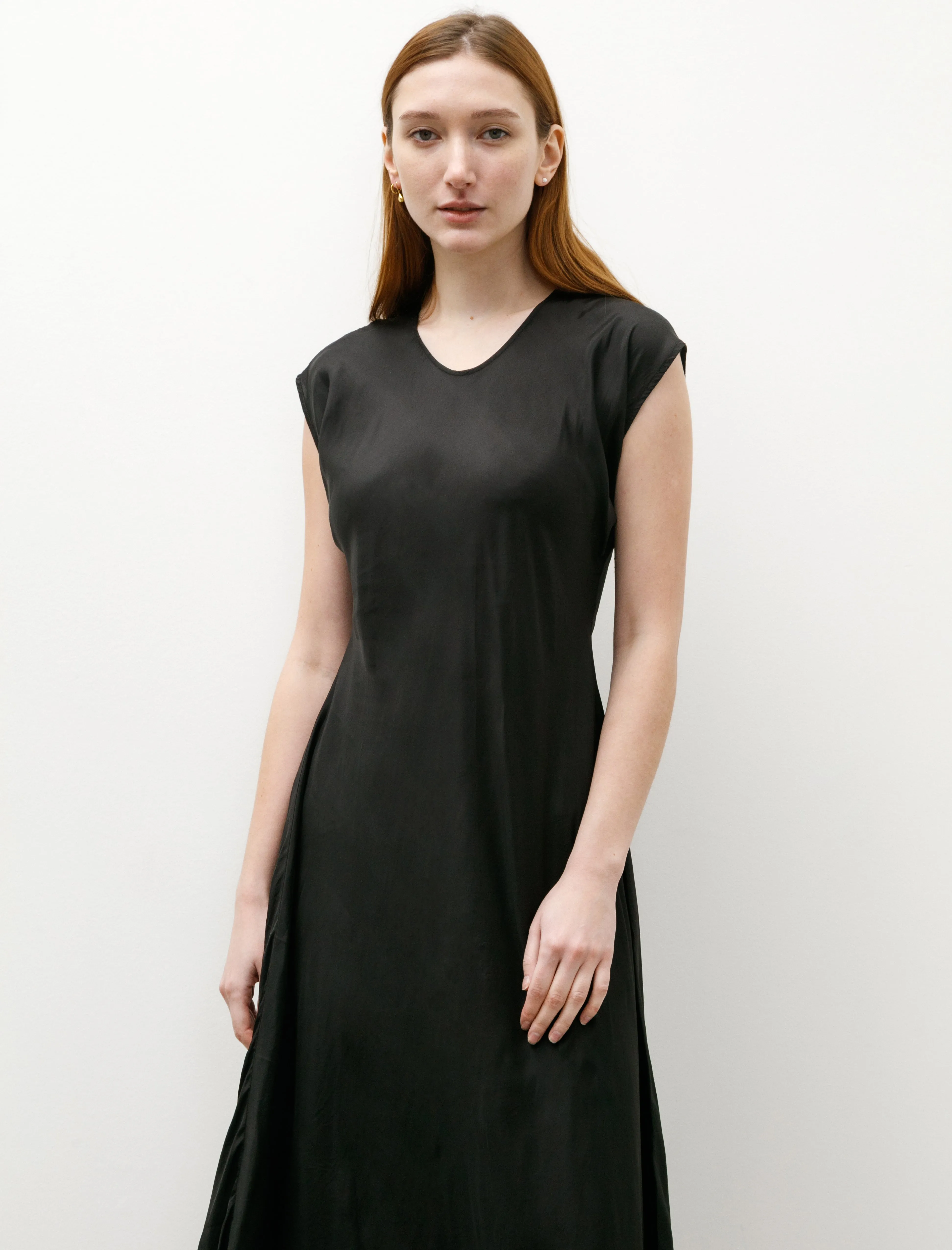 Maxi Dress Shiny Viscose Black sold by SHOP NEIGHBOR product image thumbnail 2