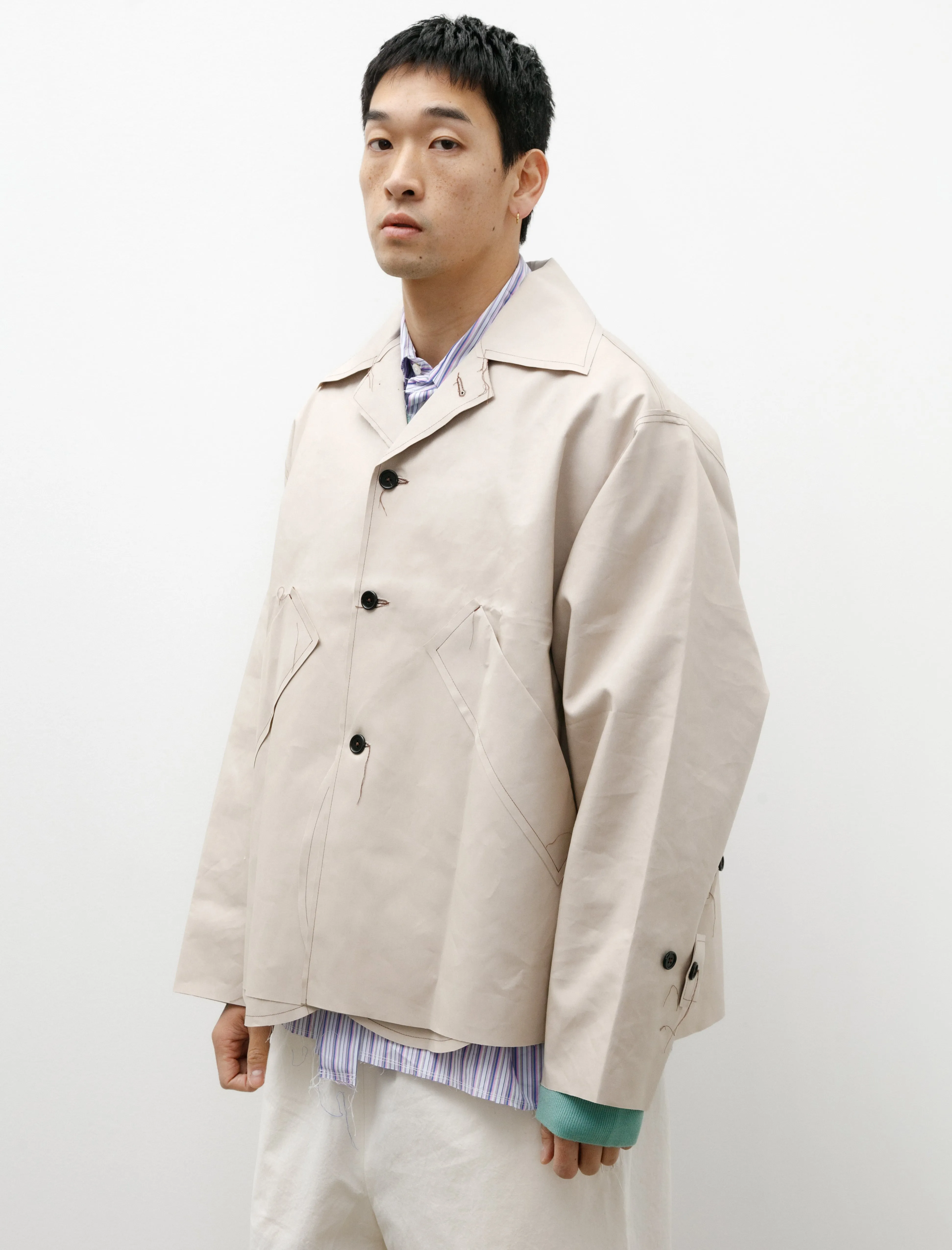 Oversized Short Short Mac Sand sold by SHOP NEIGHBOR product image thumbnail 2