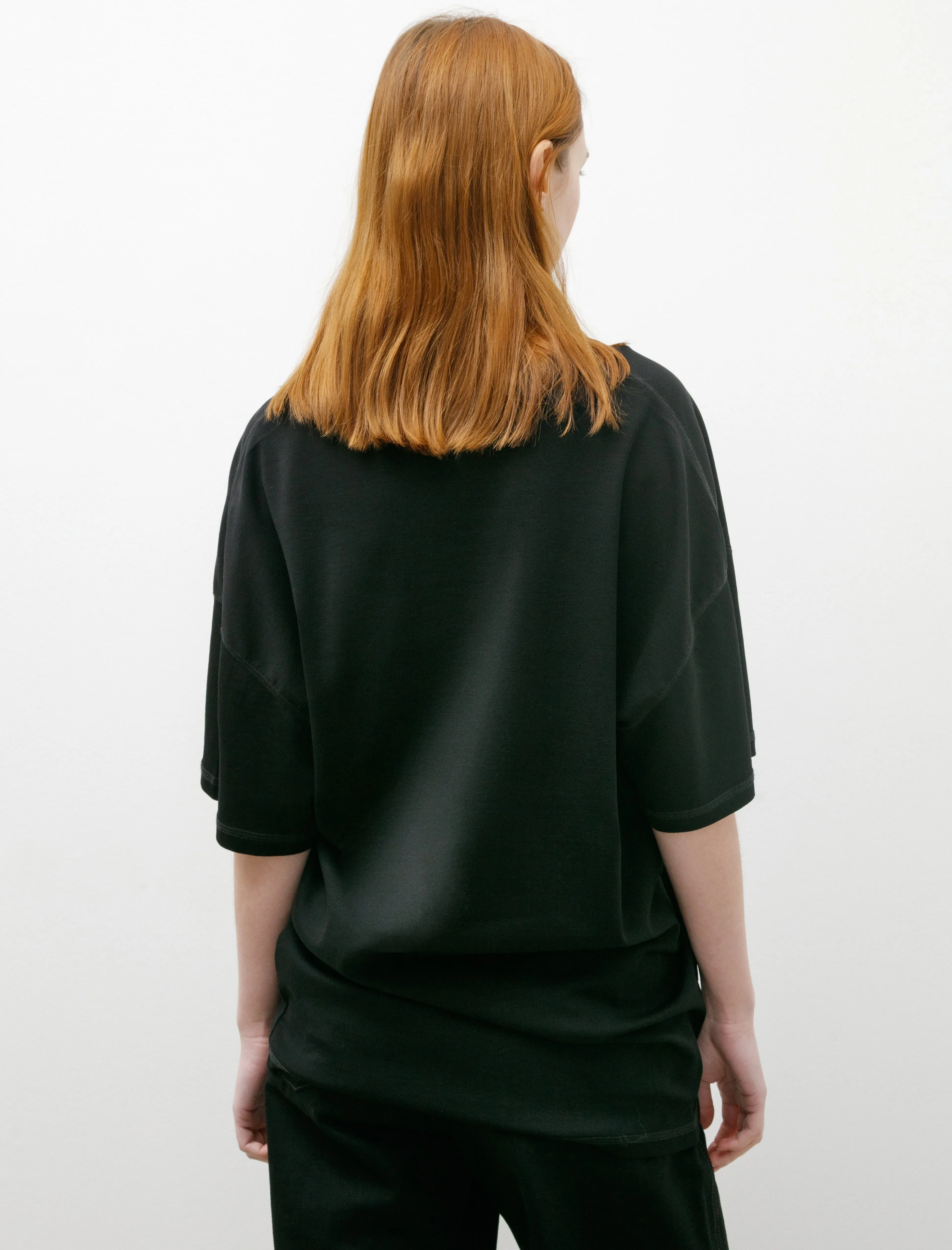 Rib T-Shirt Black sold by SHOP NEIGHBOR product image thumbnail 4