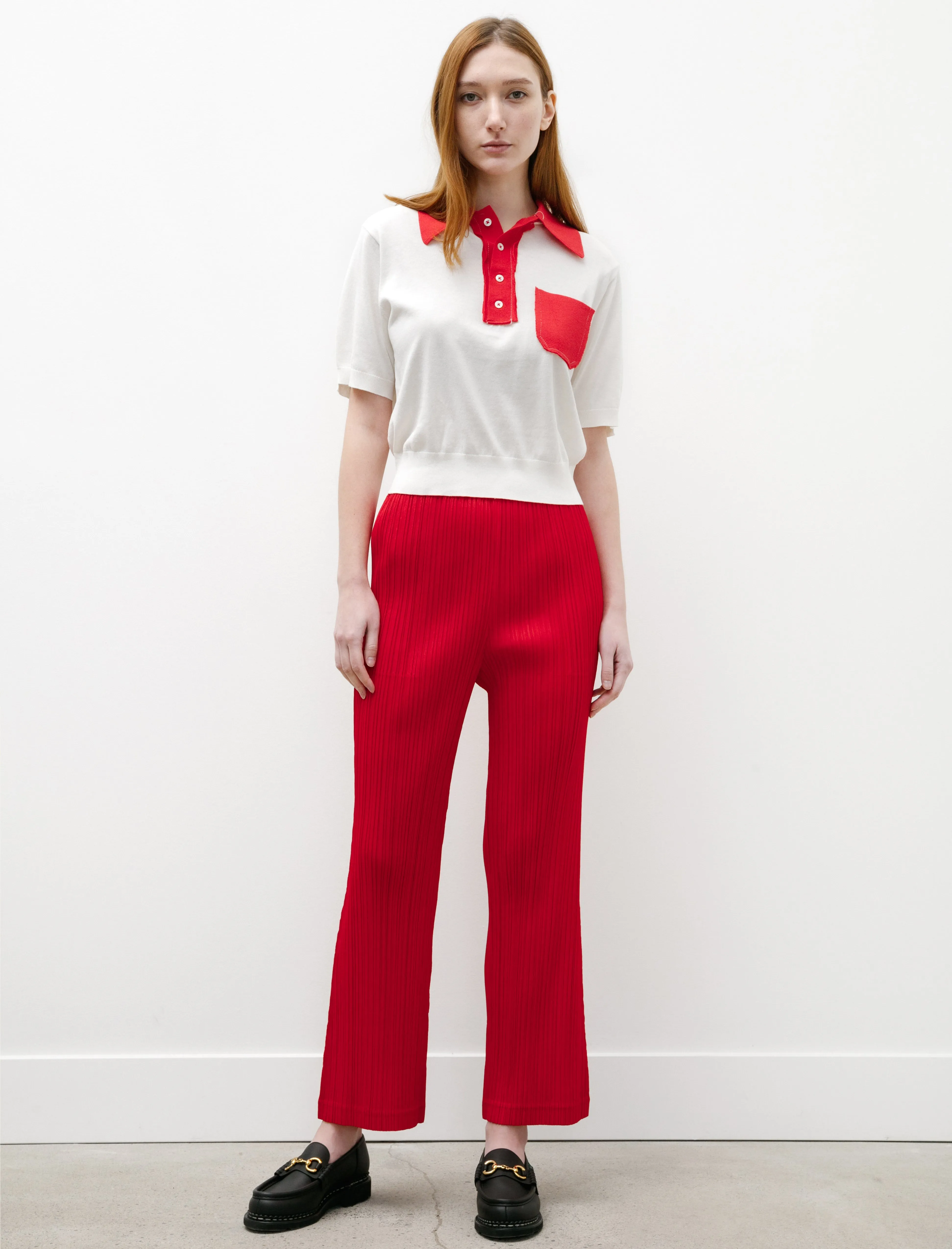 Thicker Bottoms Flared Pants Red sold by SHOP NEIGHBOR