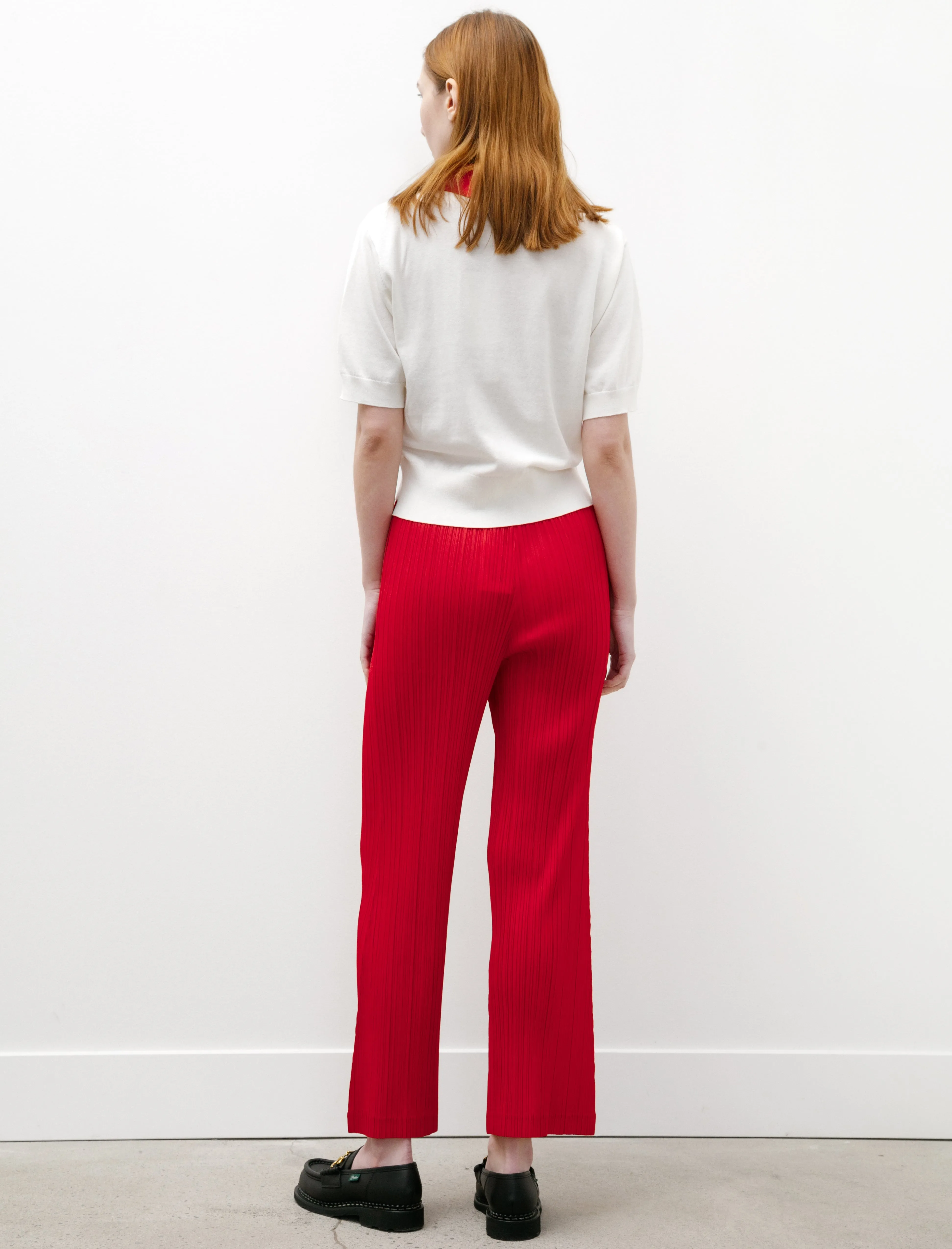 Thicker Bottoms Flared Pants Red sold by SHOP NEIGHBOR product image thumbnail 5