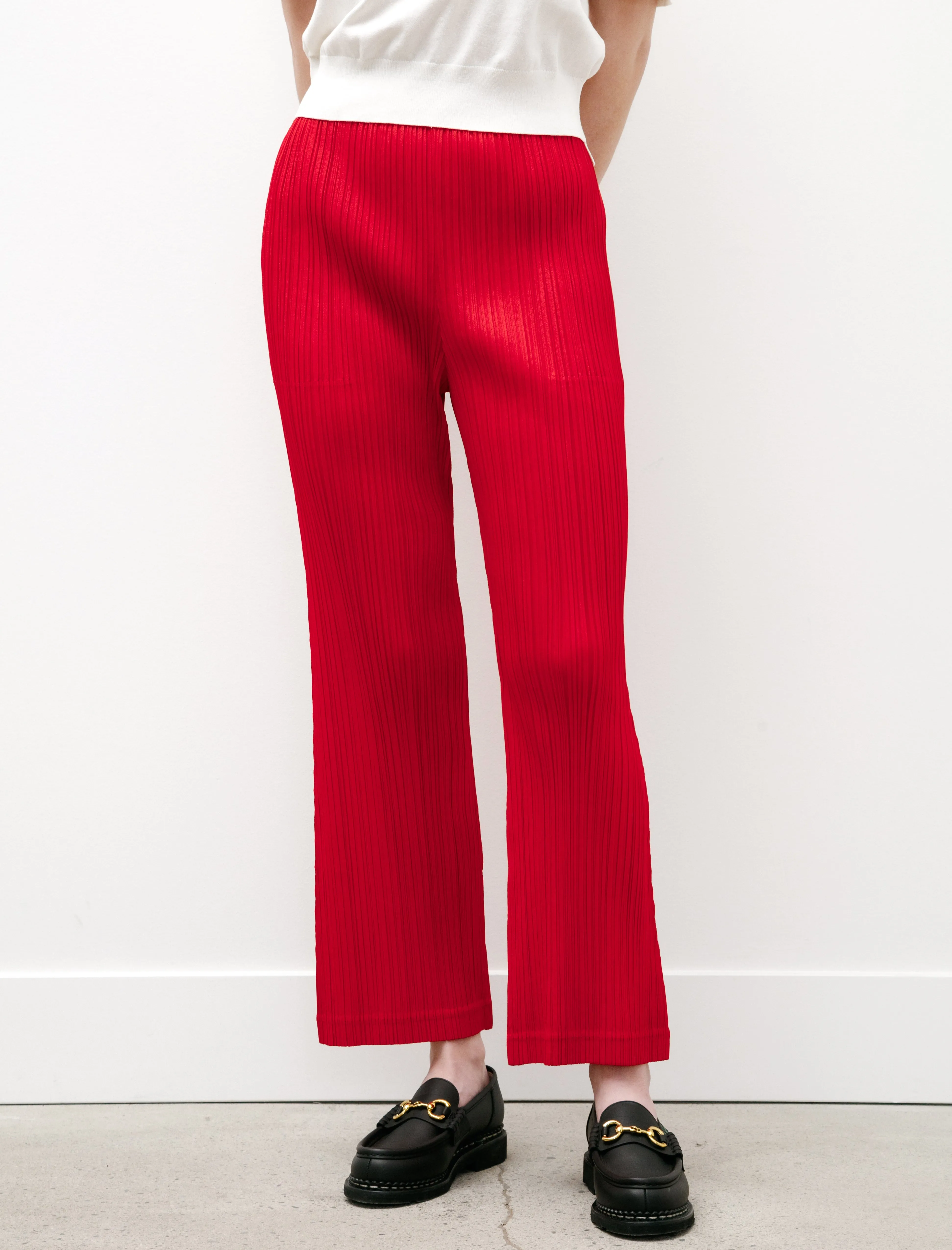 Thicker Bottoms Flared Pants Red sold by SHOP NEIGHBOR product image thumbnail 2