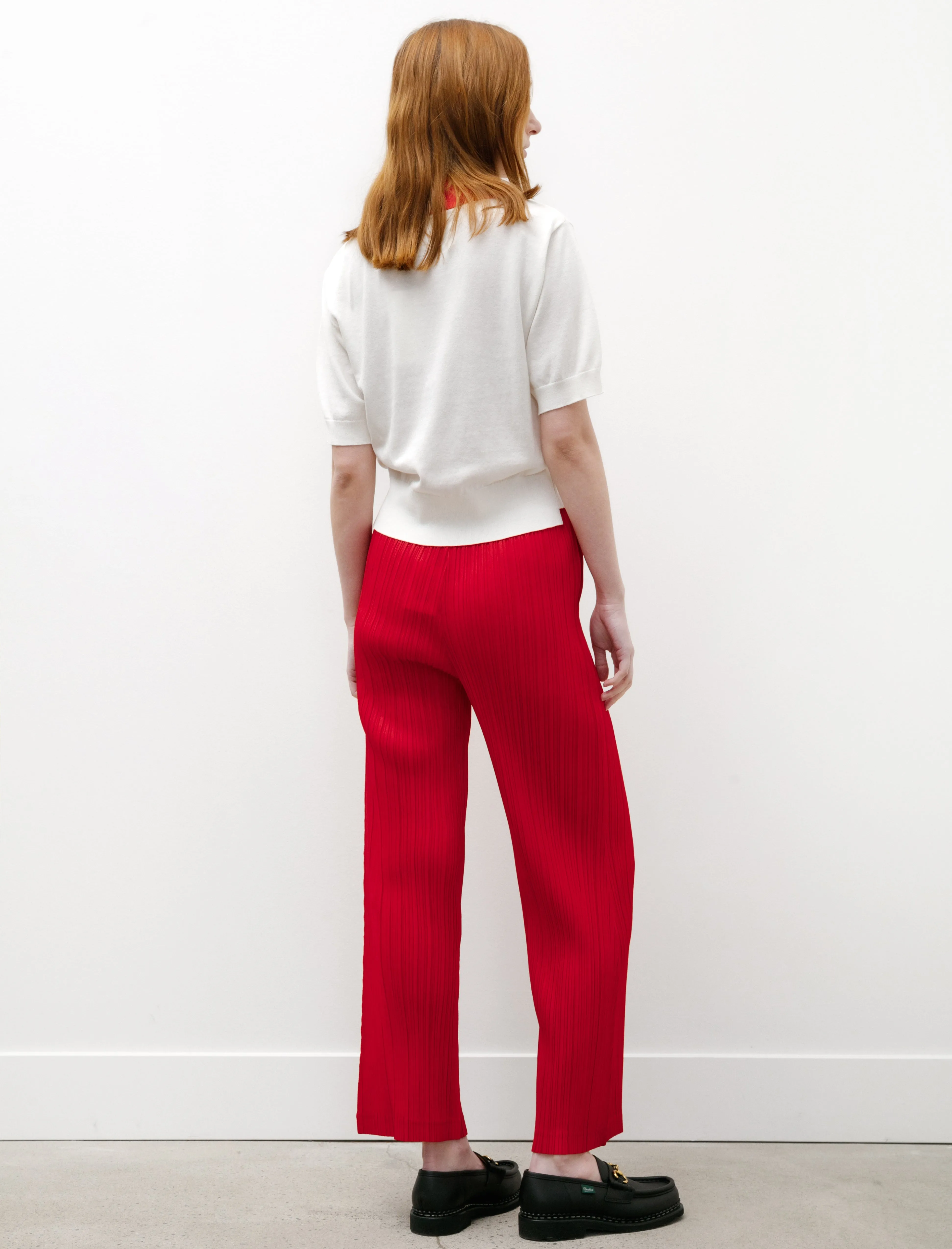 Thicker Bottoms Flared Pants Red sold by SHOP NEIGHBOR product image thumbnail 3
