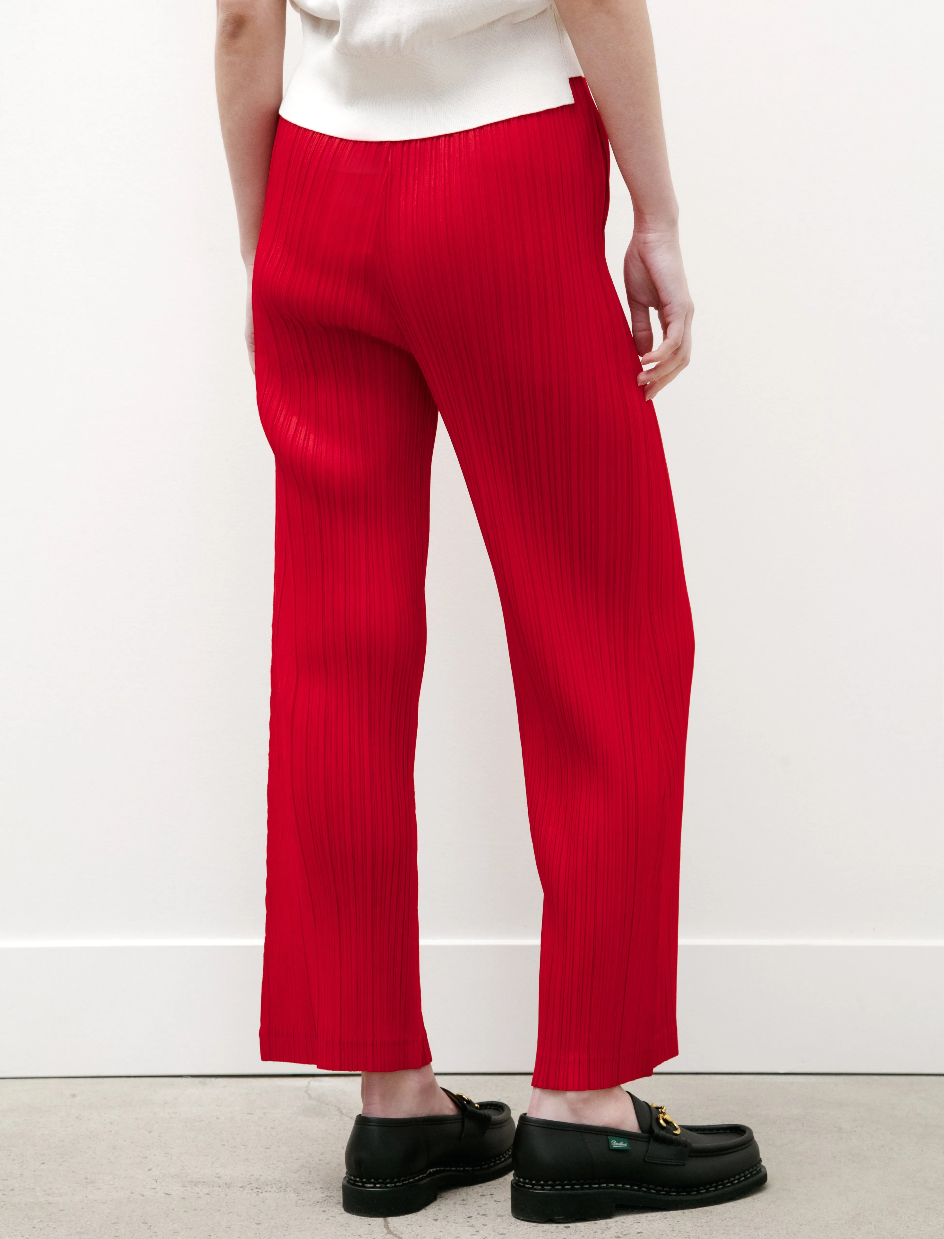 Thicker Bottoms Flared Pants Red sold by SHOP NEIGHBOR product image thumbnail 4