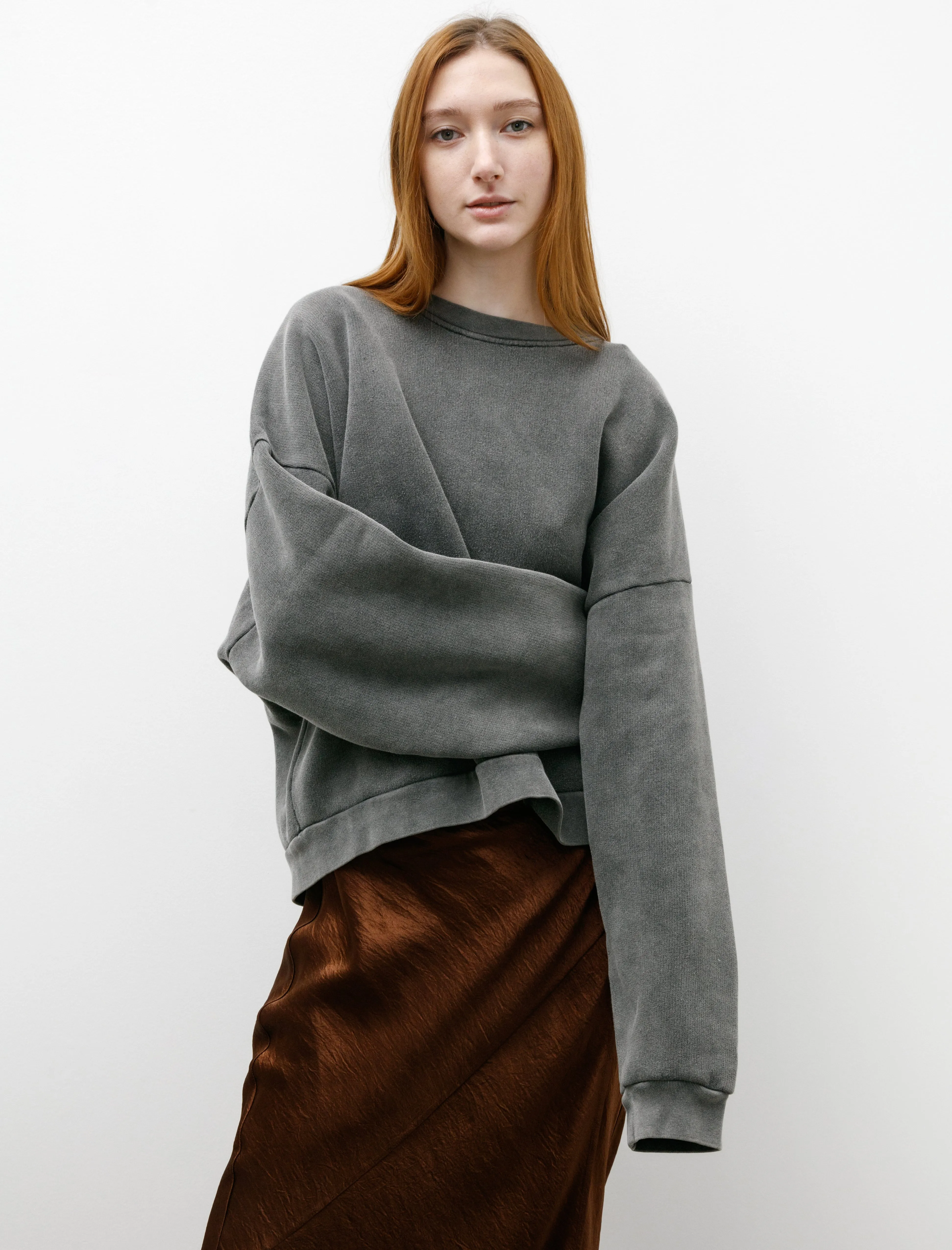 Crewneck Sweatshirt Faded Black sold by SHOP NEIGHBOR