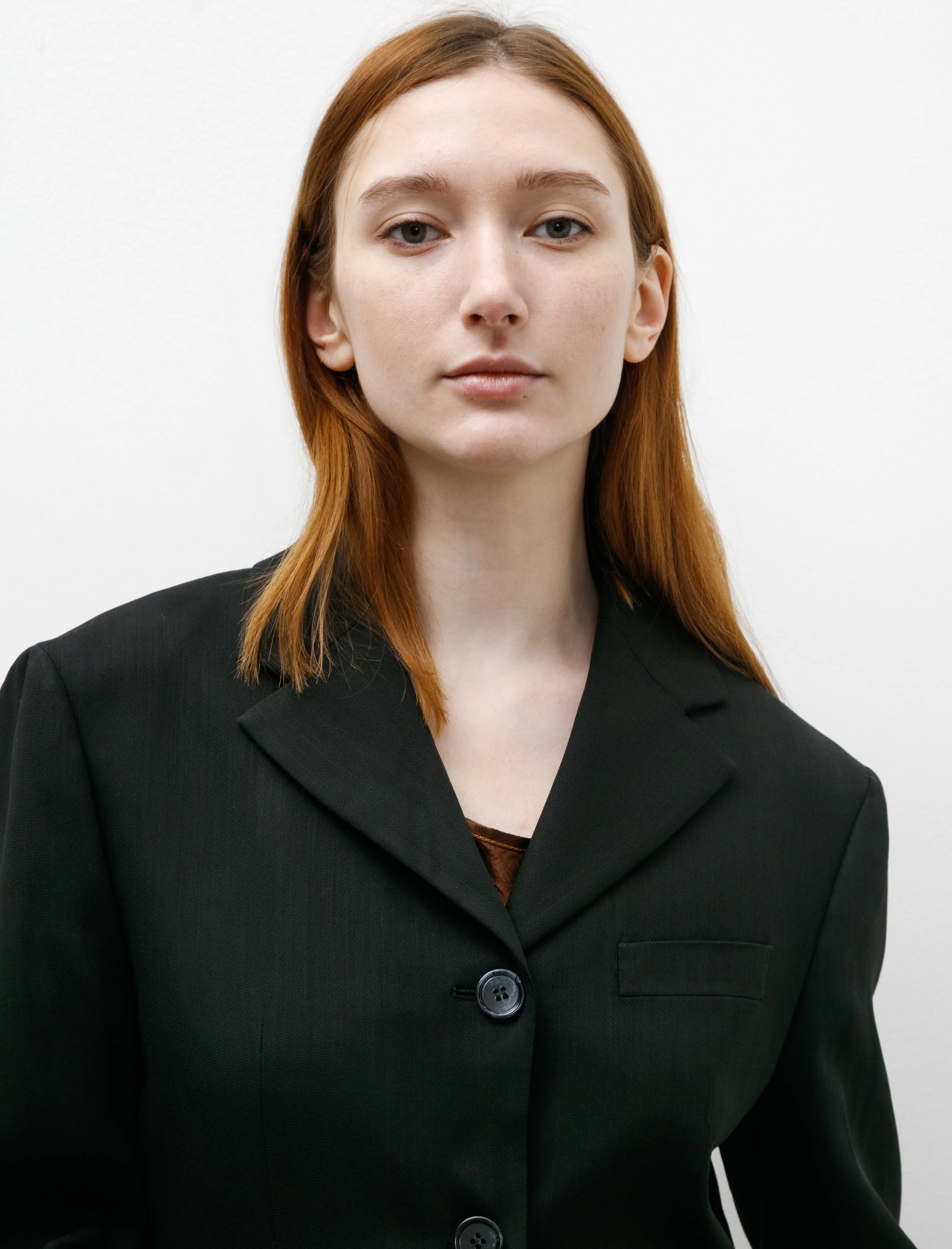 Fitted Suit Jacket Black sold by SHOP NEIGHBOR product image thumbnail 3