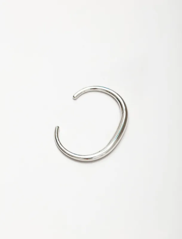 Snake Bracelet Thick Silver made by SHOP NEIGHBOR