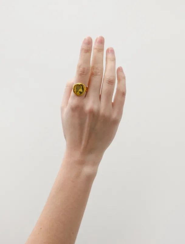 Dollop Ring Gold Plate made by SHOP NEIGHBOR