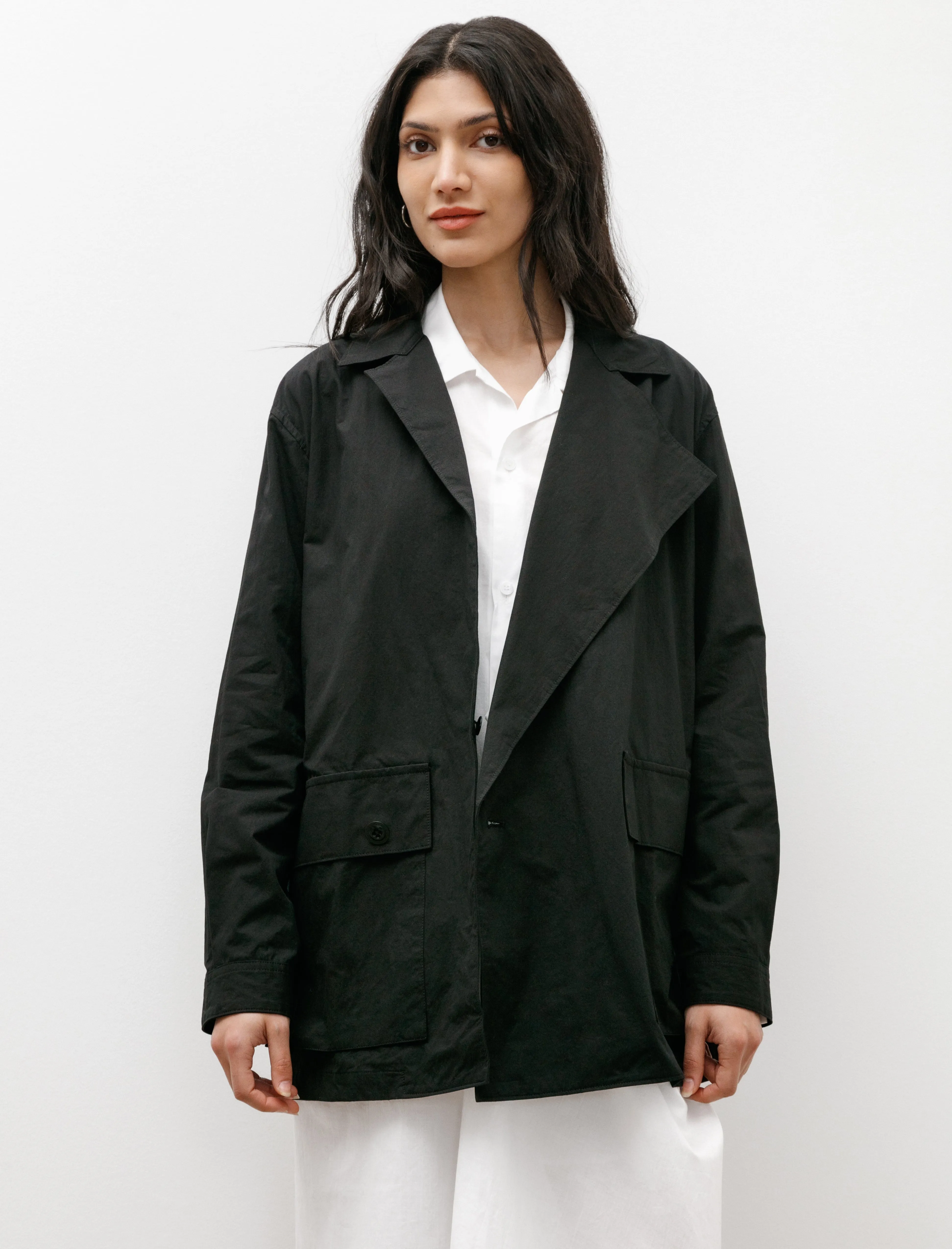 Short Jacket with Gusset Pocket Black sold by SHOP NEIGHBOR product image thumbnail 3