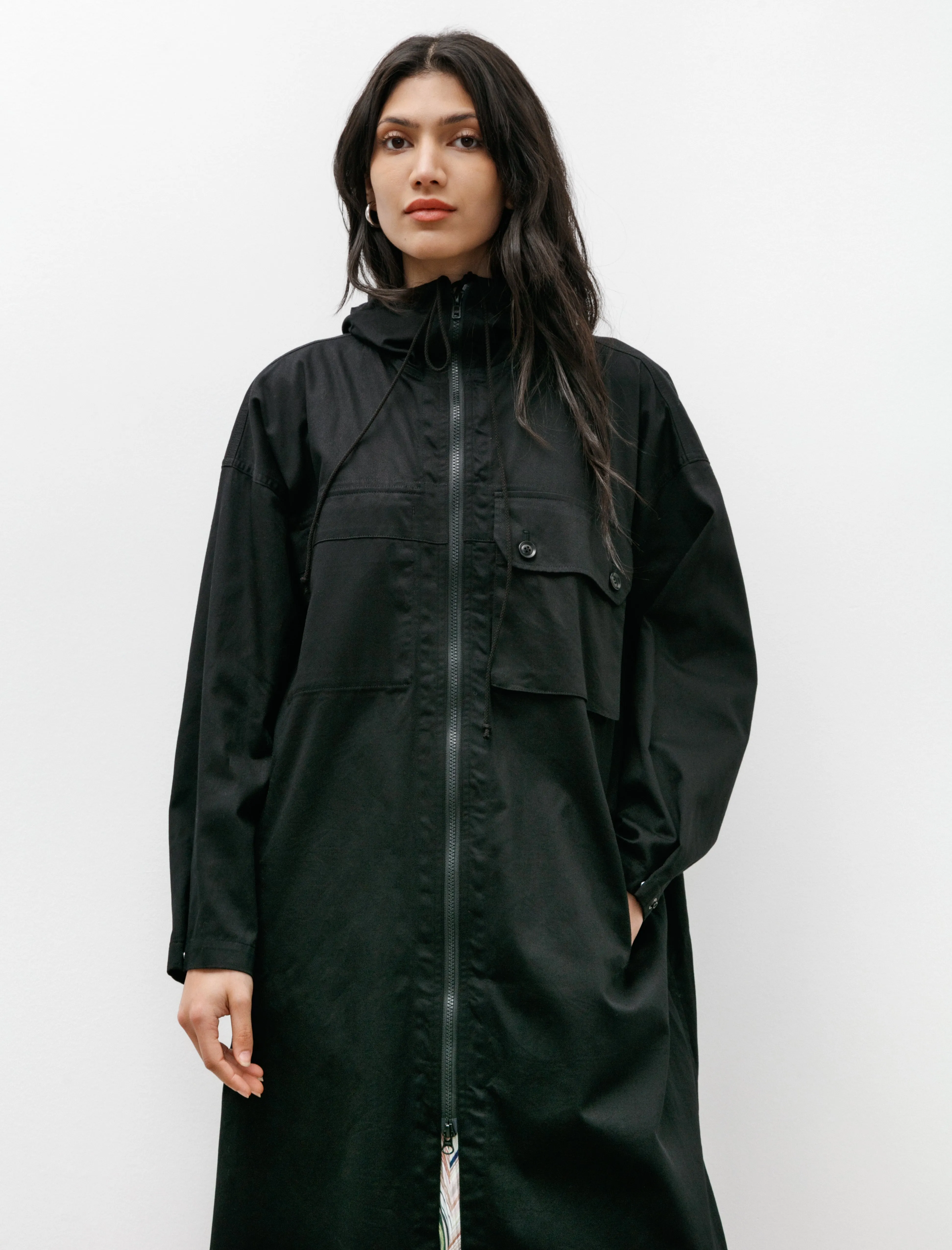 Coatdress with Hood Black sold by SHOP NEIGHBOR product image thumbnail 3
