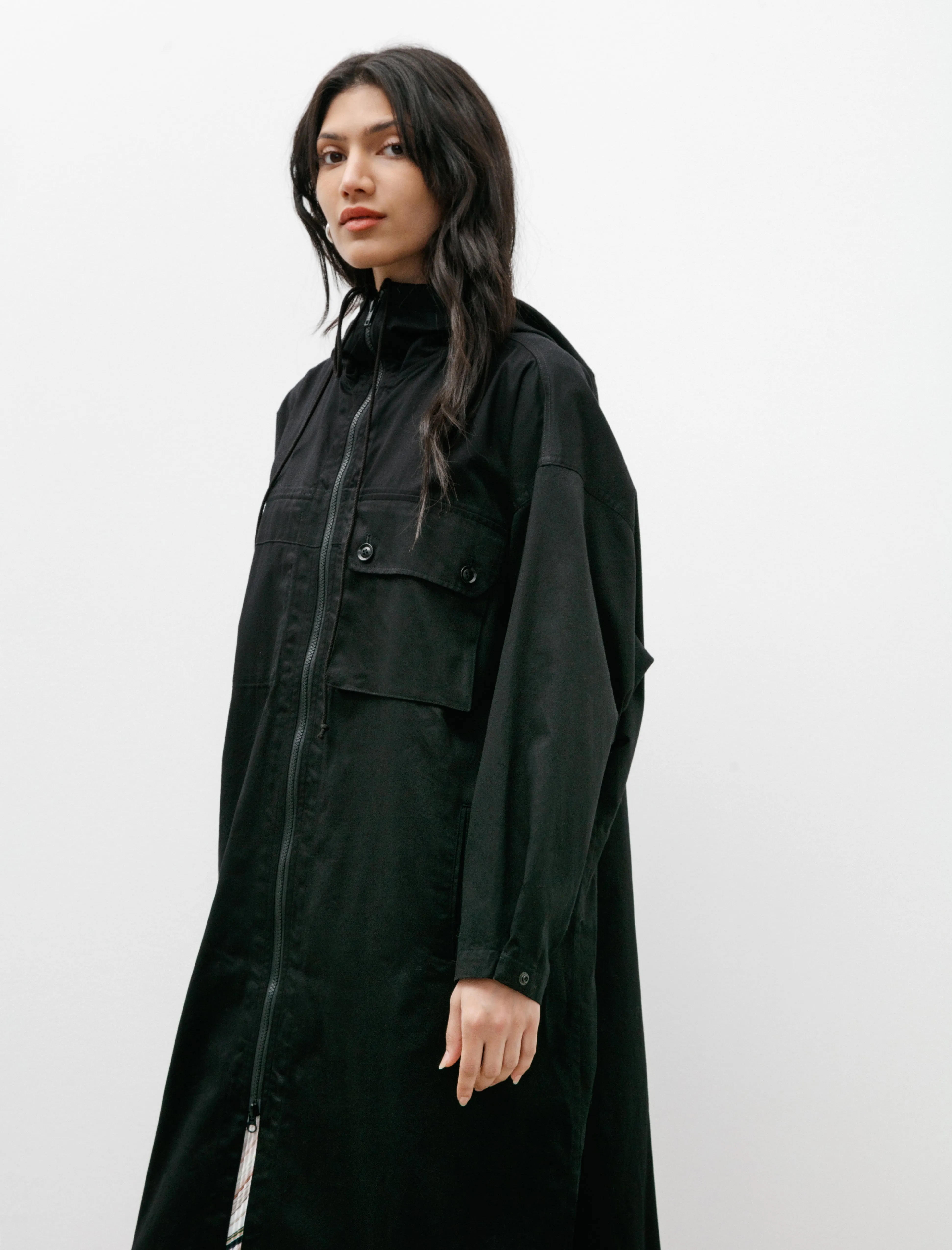 Coatdress with Hood Black sold by SHOP NEIGHBOR product image thumbnail 4