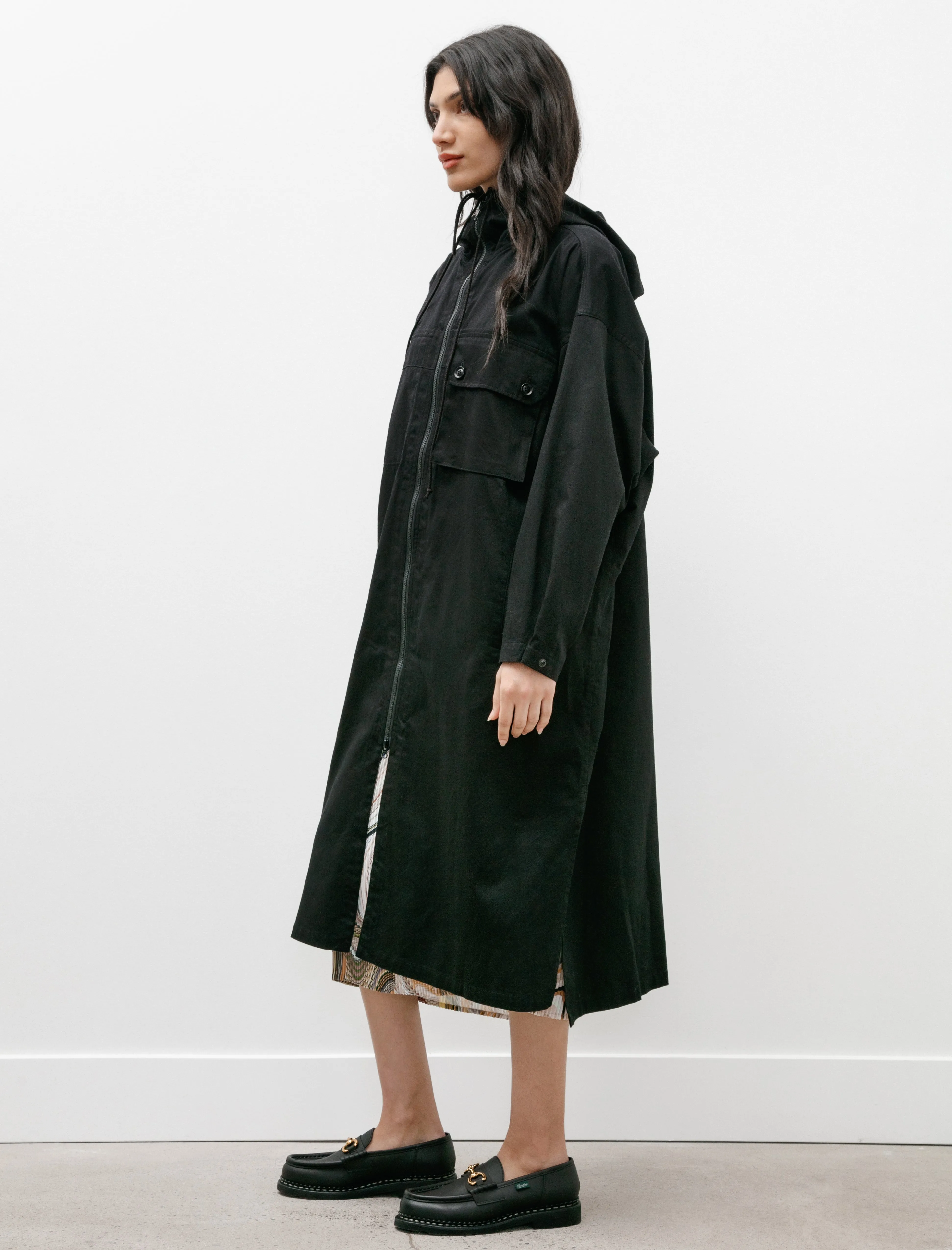 Coatdress with Hood Black sold by SHOP NEIGHBOR product image thumbnail 2