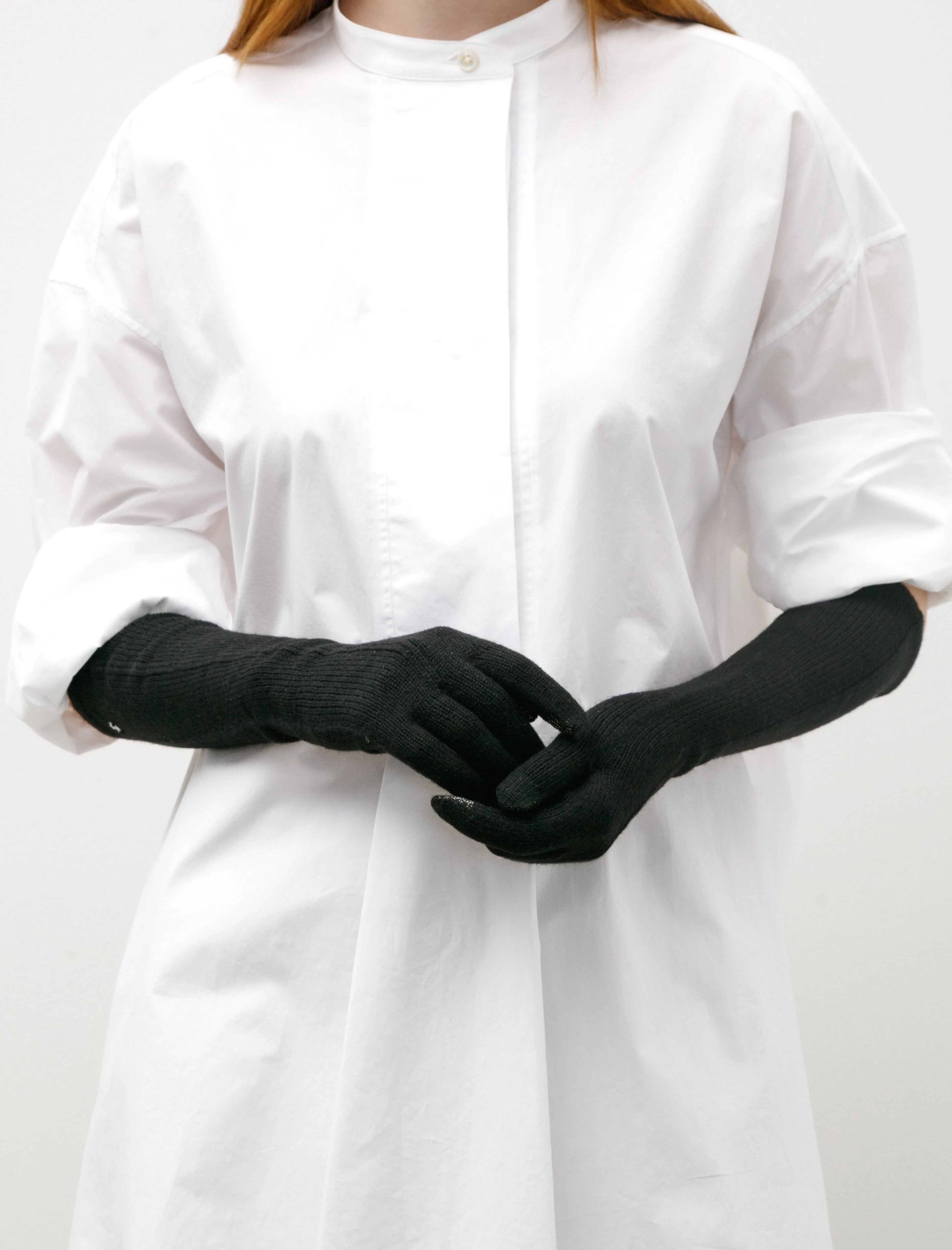 Cashmere Long Gloves Black sold by SHOP NEIGHBOR product image thumbnail 2