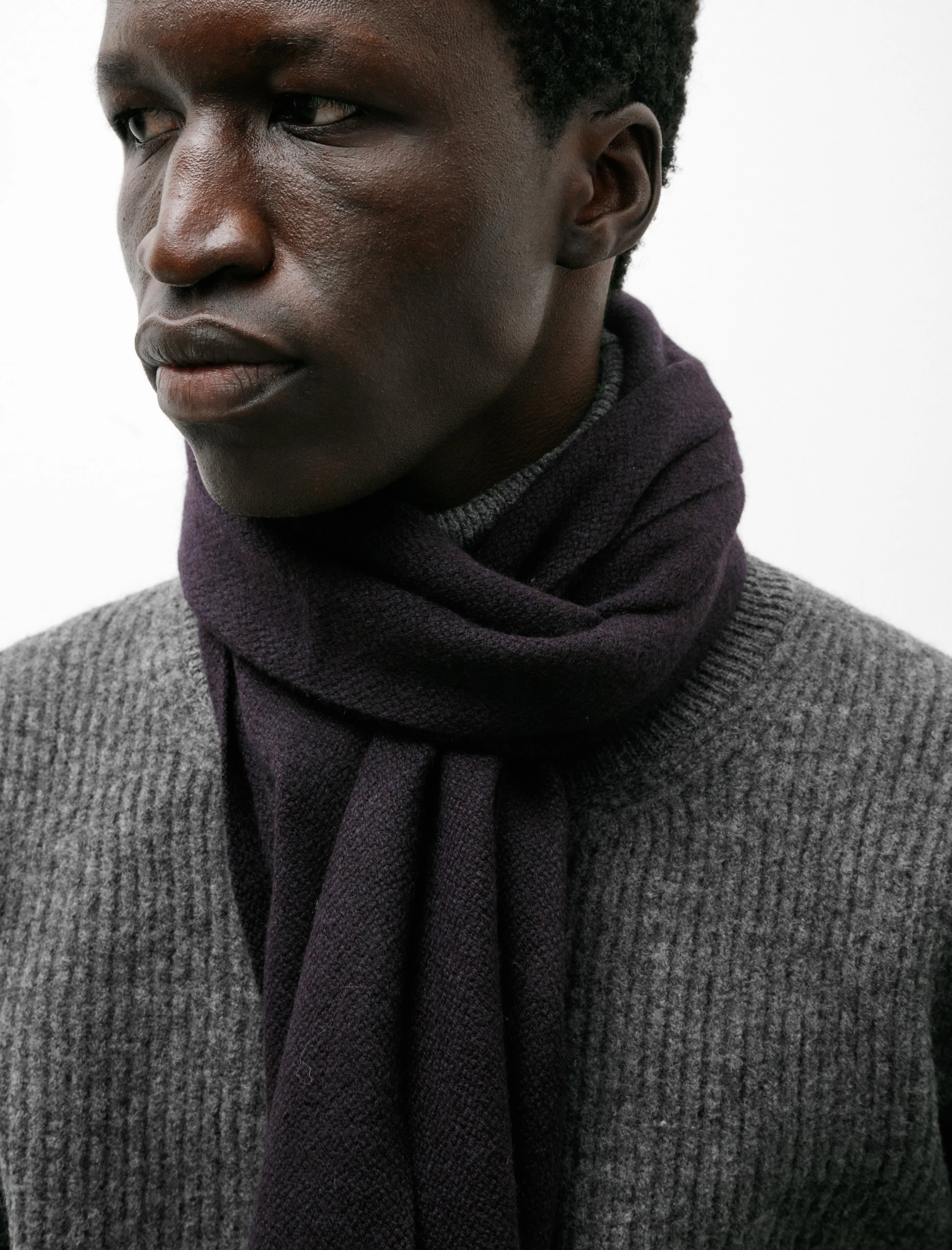 Nomad Classic Skinny Scarf Raisin sold by SHOP NEIGHBOR product image thumbnail 3