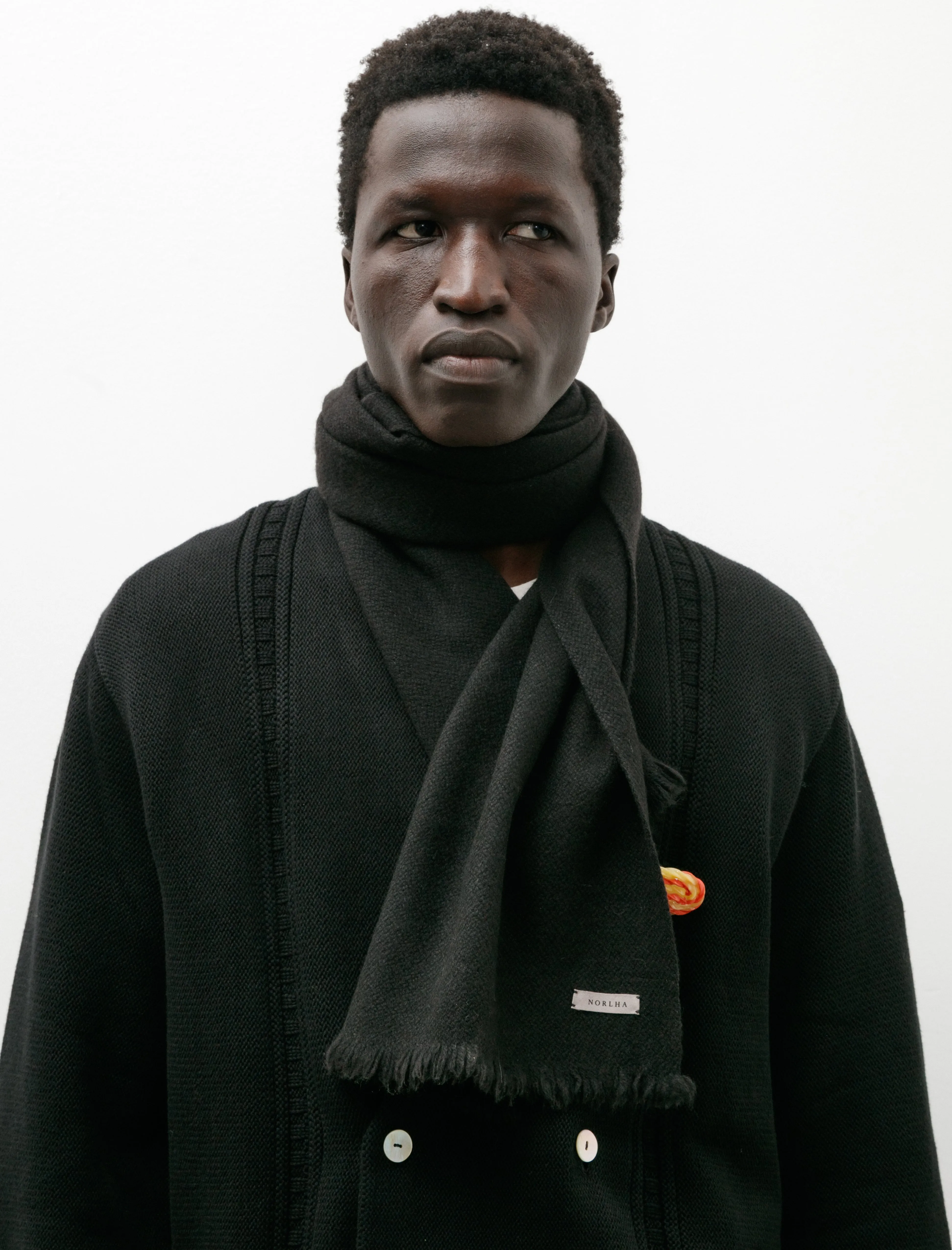 Nomad Classic Skinny Scarf Black sold by SHOP NEIGHBOR product image thumbnail 2