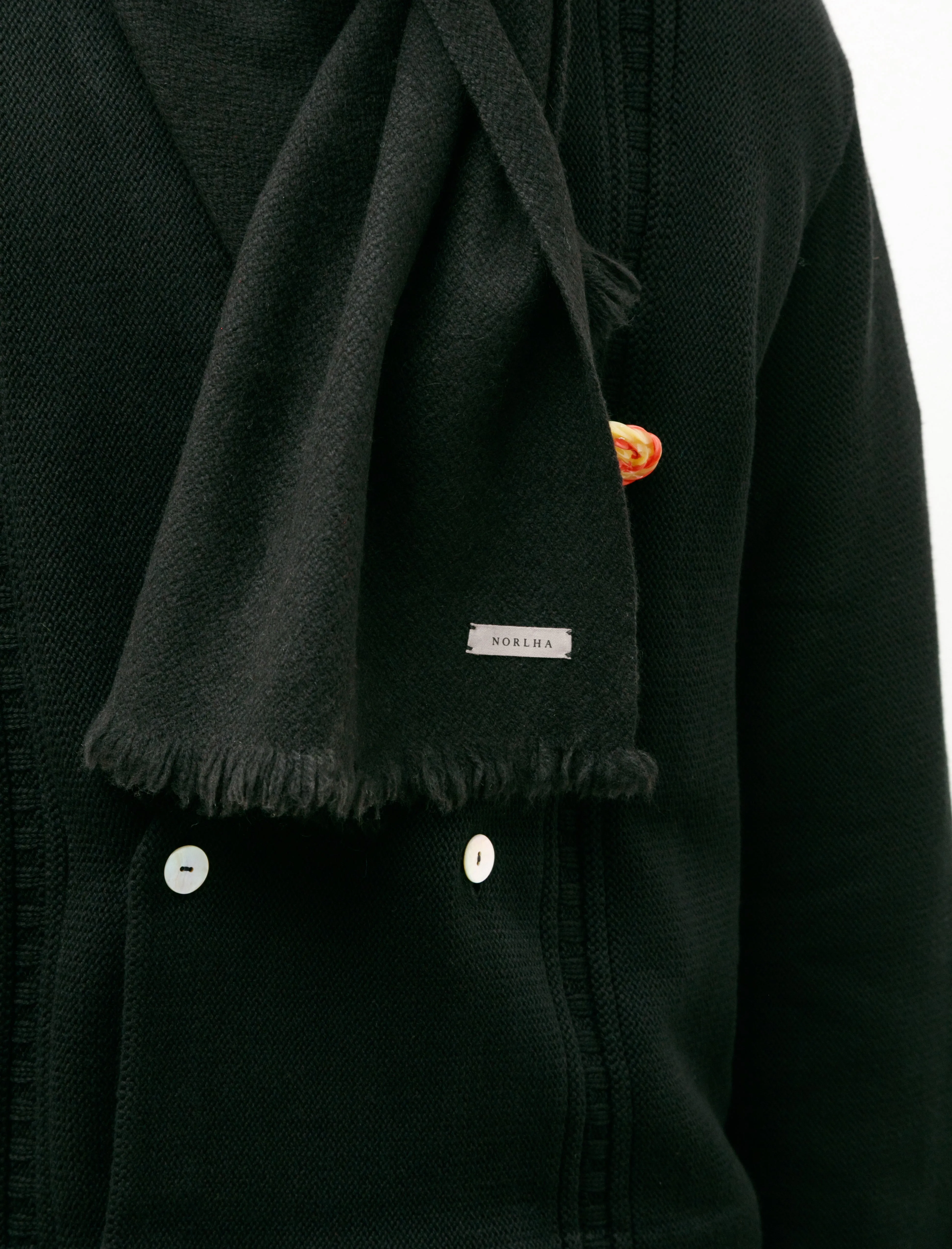 Nomad Classic Skinny Scarf Black sold by SHOP NEIGHBOR product image thumbnail 3