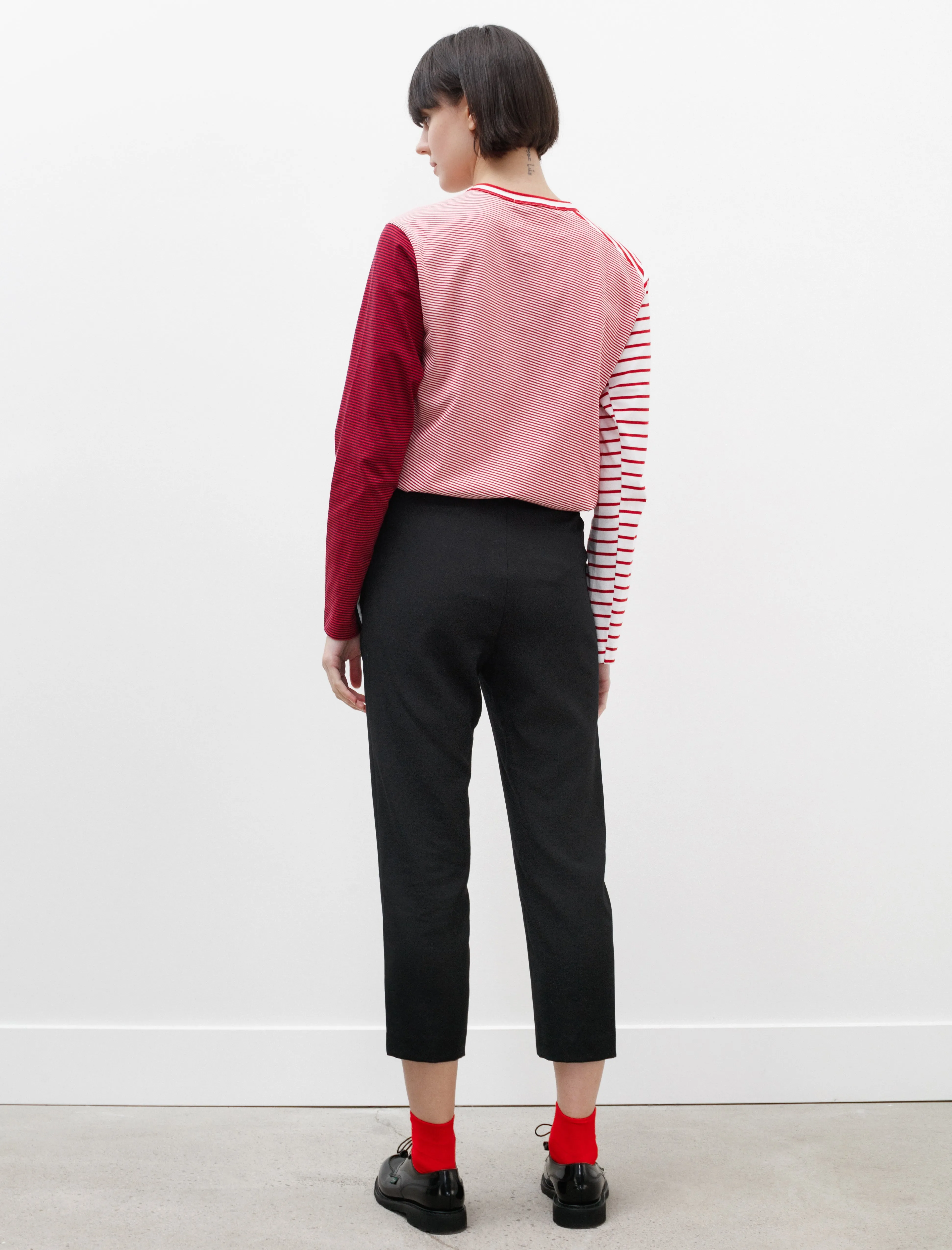 Elastic Waist Straight Pants Black sold by SHOP NEIGHBOR product image thumbnail 3