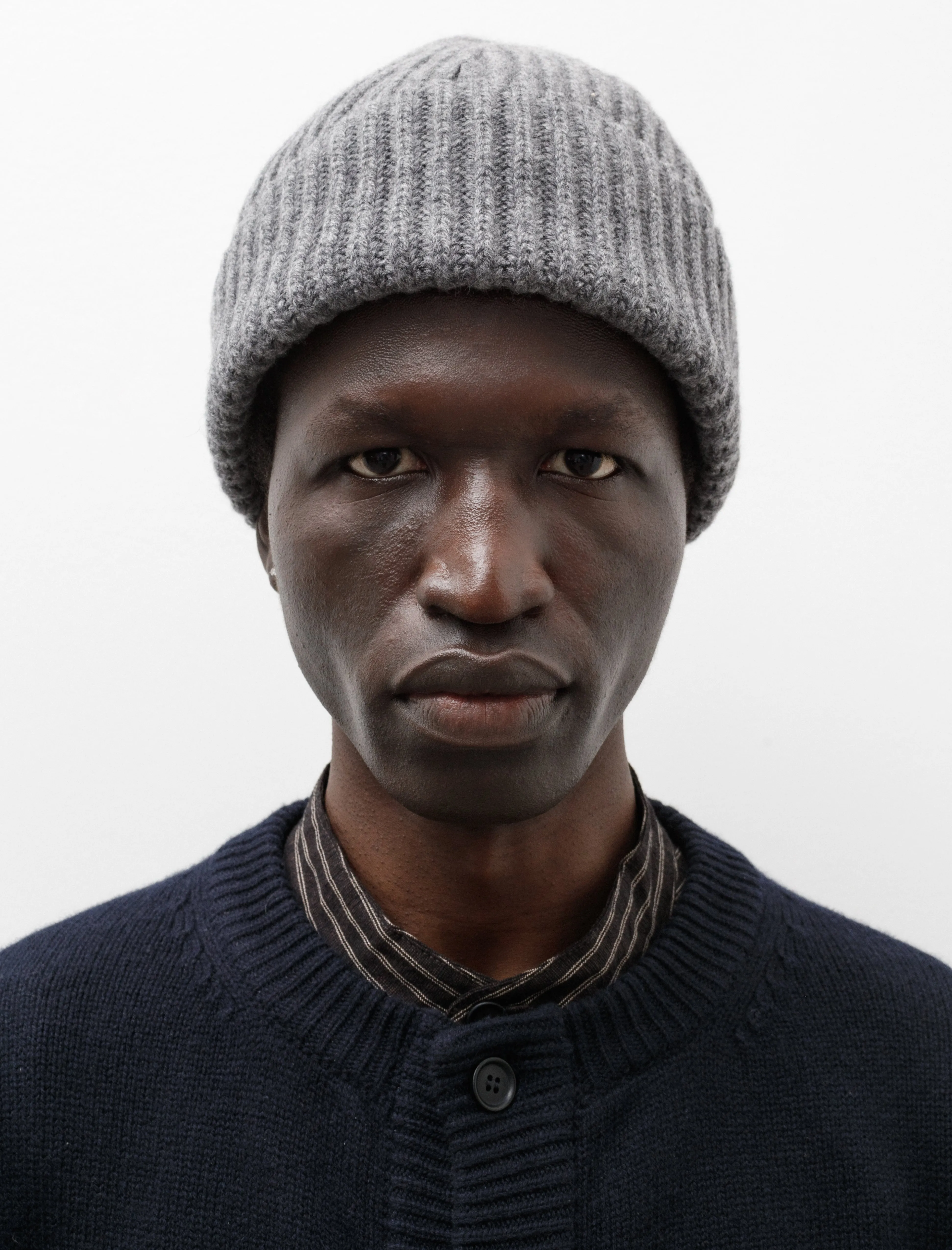 Knit Hat Cashmere Lambswool Grey sold by SHOP NEIGHBOR