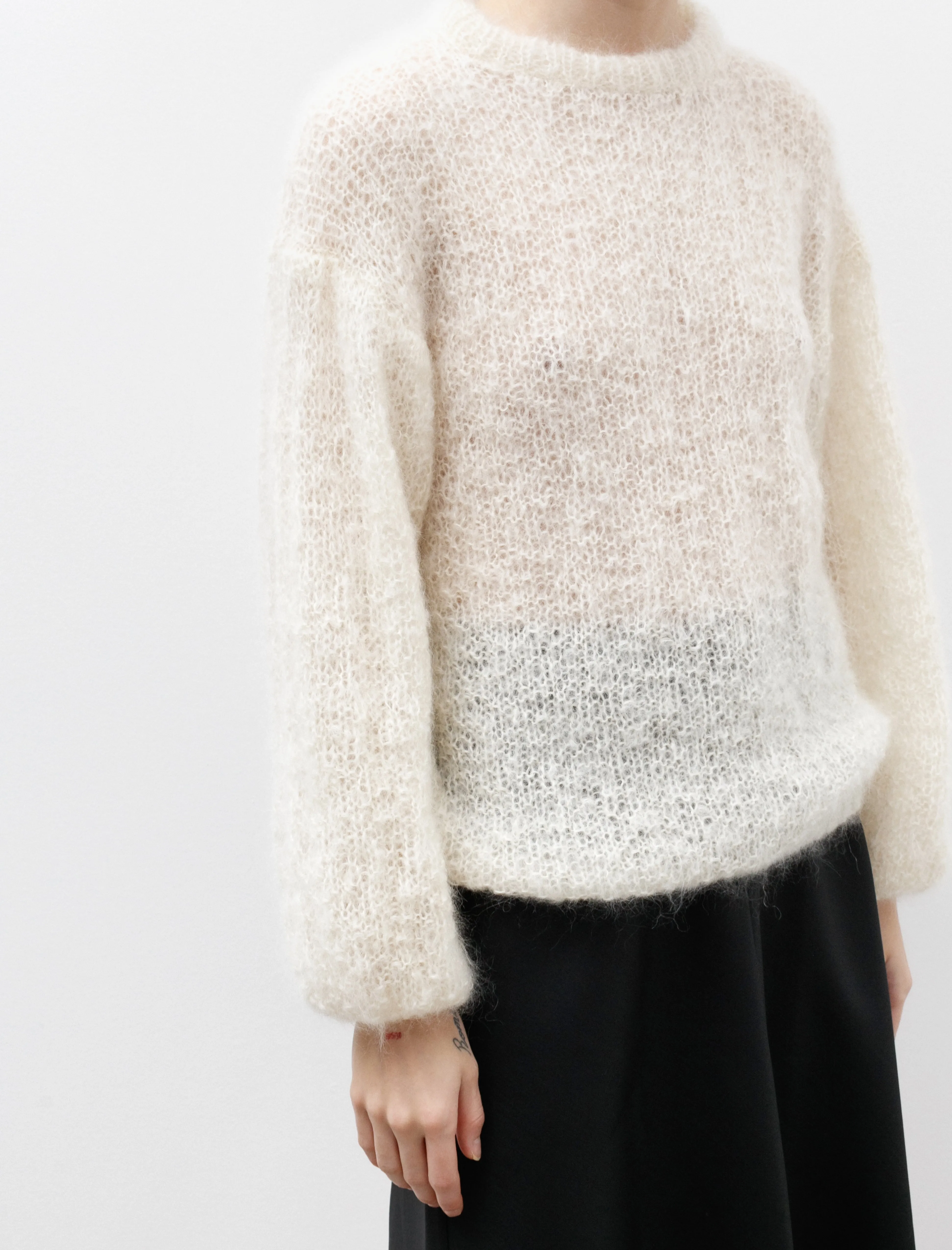 Stitch Crew Neck Mohair Ivory sold by SHOP NEIGHBOR product image thumbnail 3