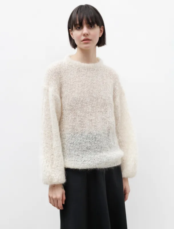 Stitch Crew Neck Mohair Ivory sold by SHOP NEIGHBOR