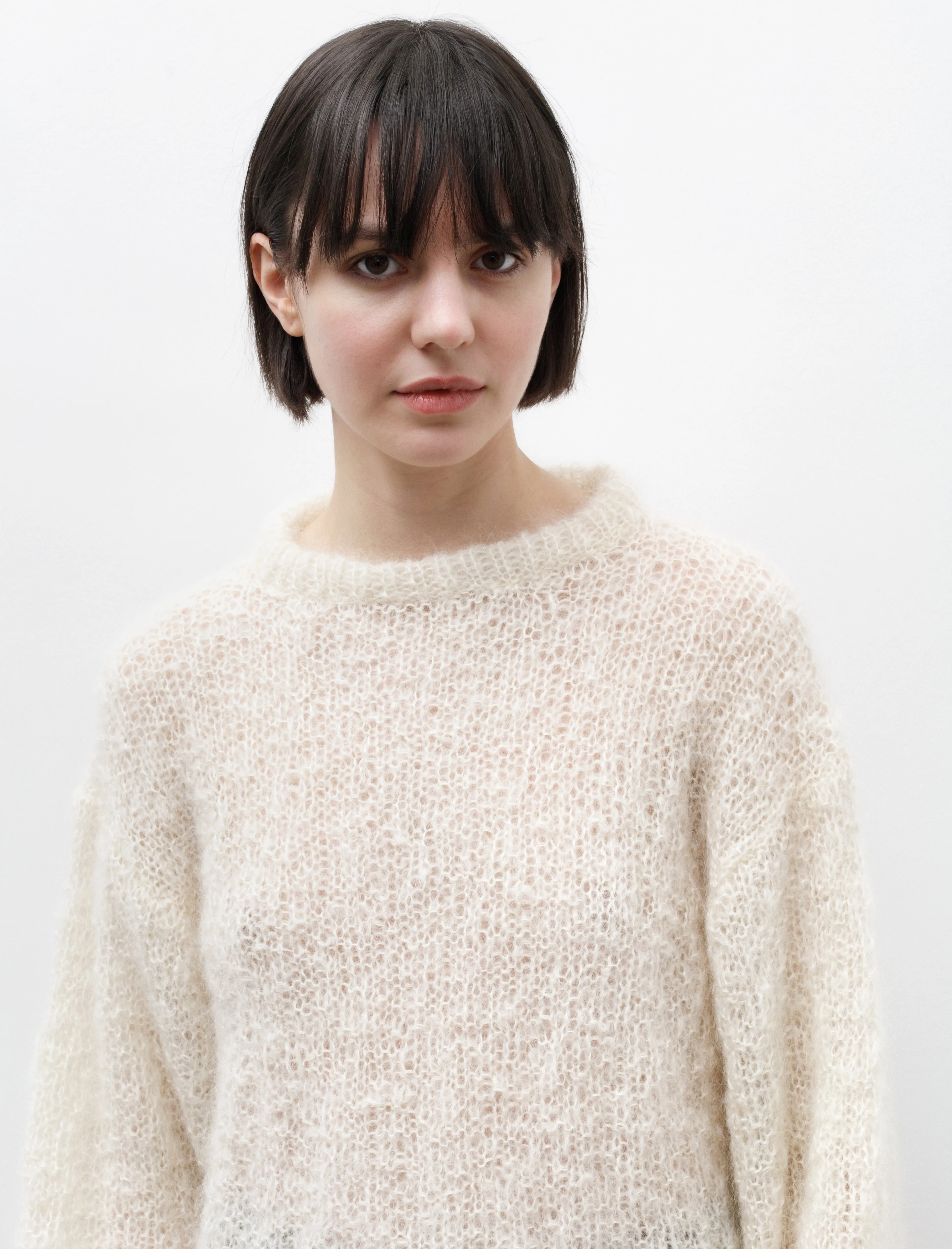 Stitch Crew Neck Mohair Ivory sold by SHOP NEIGHBOR product image thumbnail 4