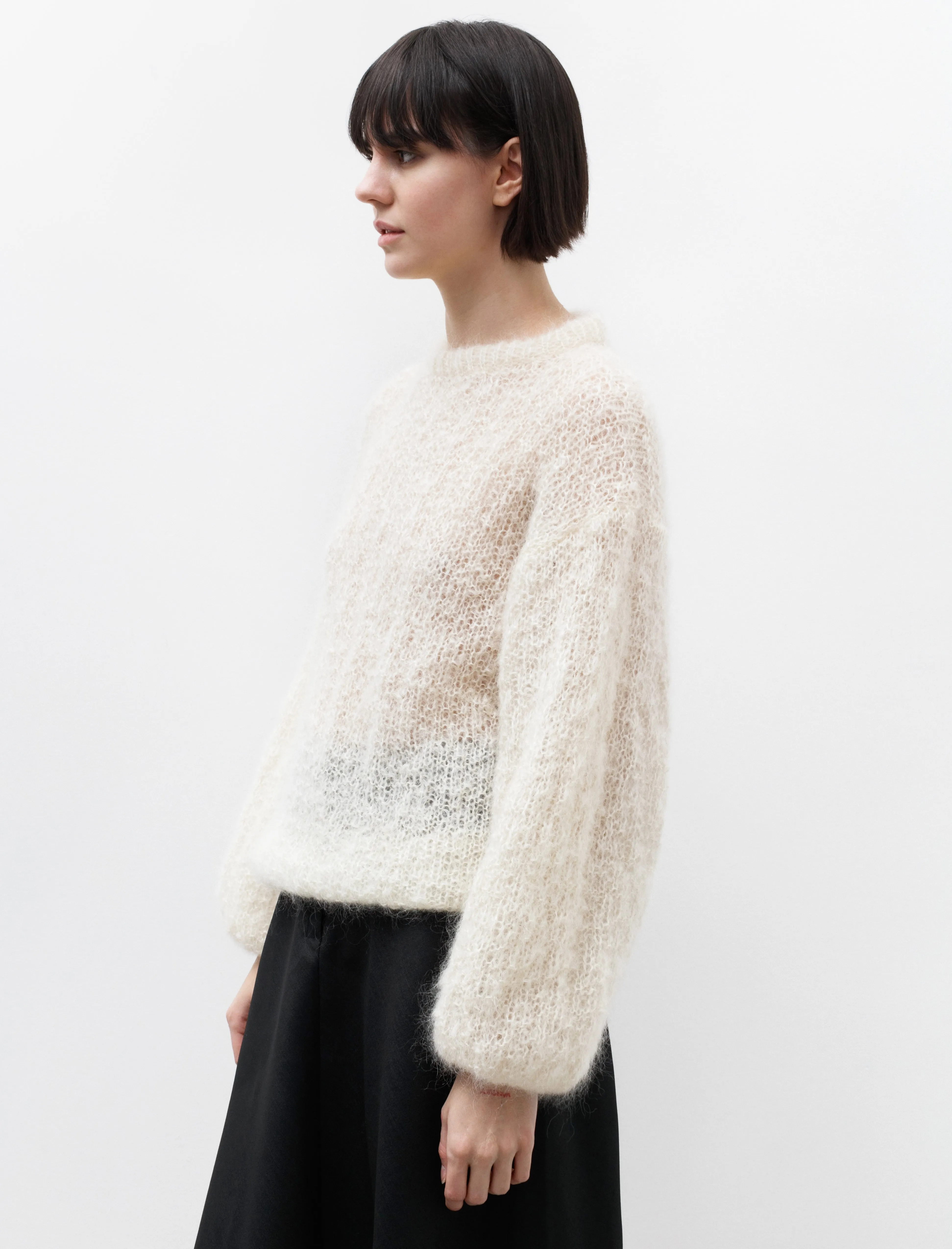 Stitch Crew Neck Mohair Ivory sold by SHOP NEIGHBOR product image thumbnail 5