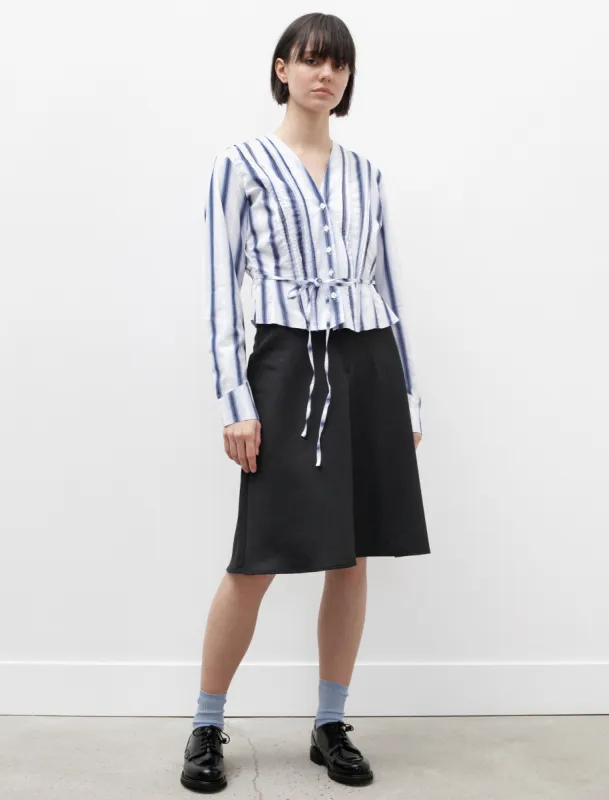 Curtain Skirt Black Mnemonic Wool made by Our Legacy Womens