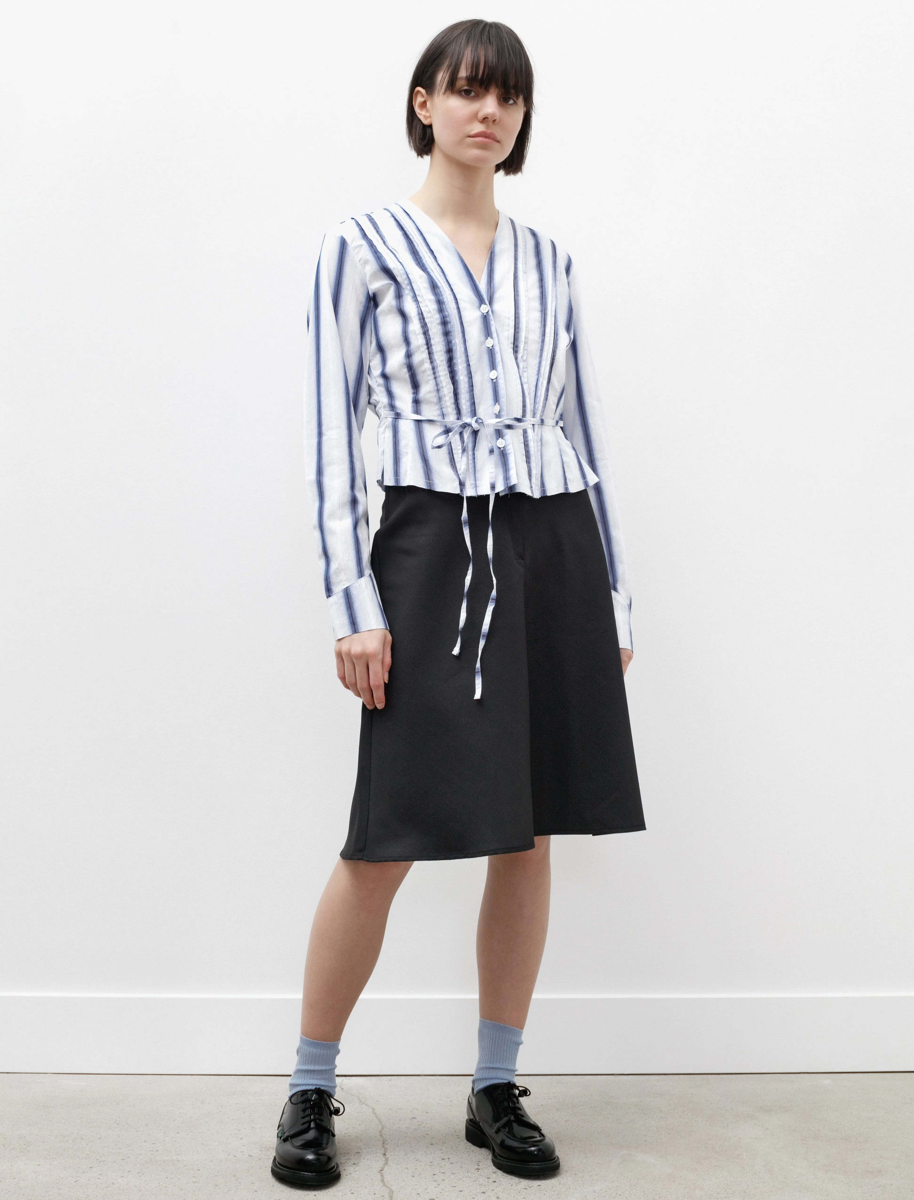 Curtain Skirt Black Mnemonic Wool sold by SHOP NEIGHBOR