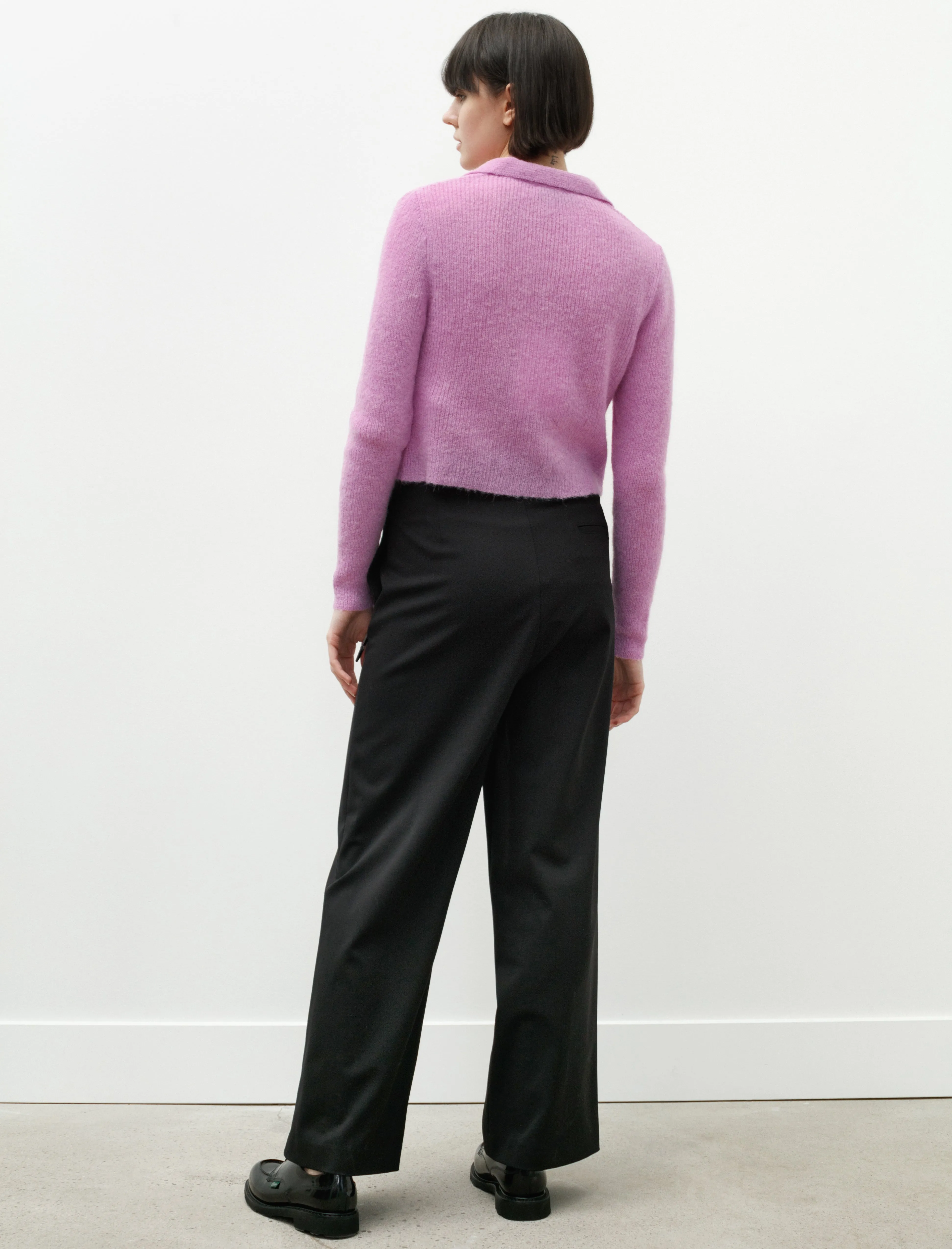 Skater Pants Wool Suiting Black sold by SHOP NEIGHBOR product image thumbnail 3