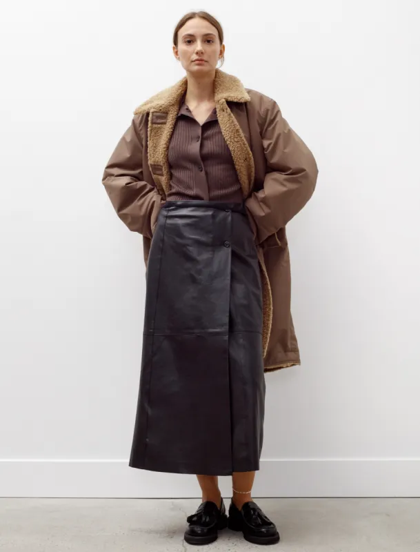 Polar Coat Murkey Clay Compact Tech made by Our Legacy Womens