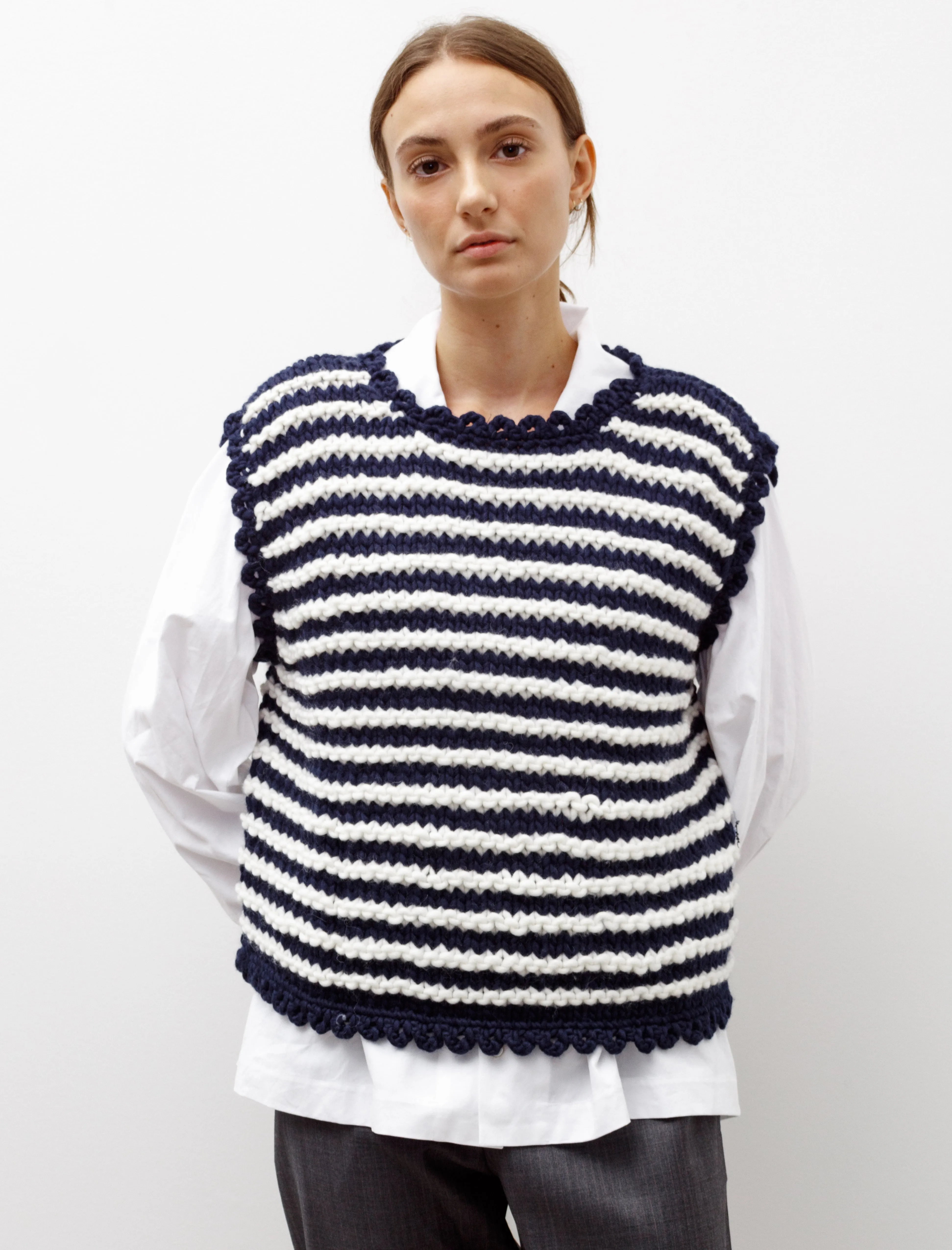 Mika Spencer Navy/White sold by SHOP NEIGHBOR product image thumbnail 2