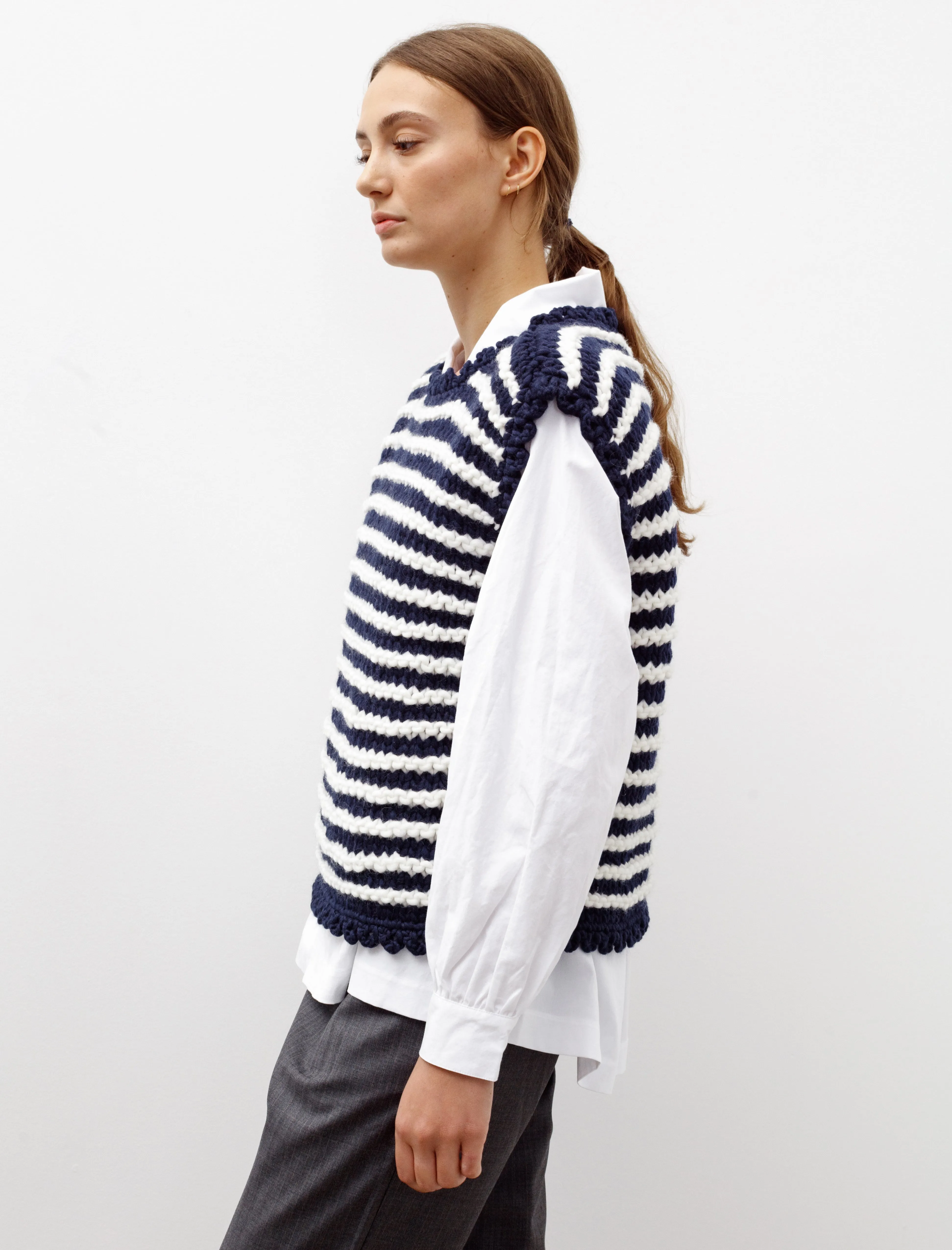 Mika Spencer Navy/White sold by SHOP NEIGHBOR product image thumbnail 4