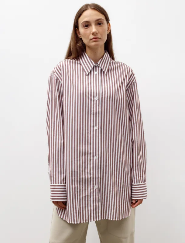 Santos Shirt Rosewood/White sold by SHOP NEIGHBOR