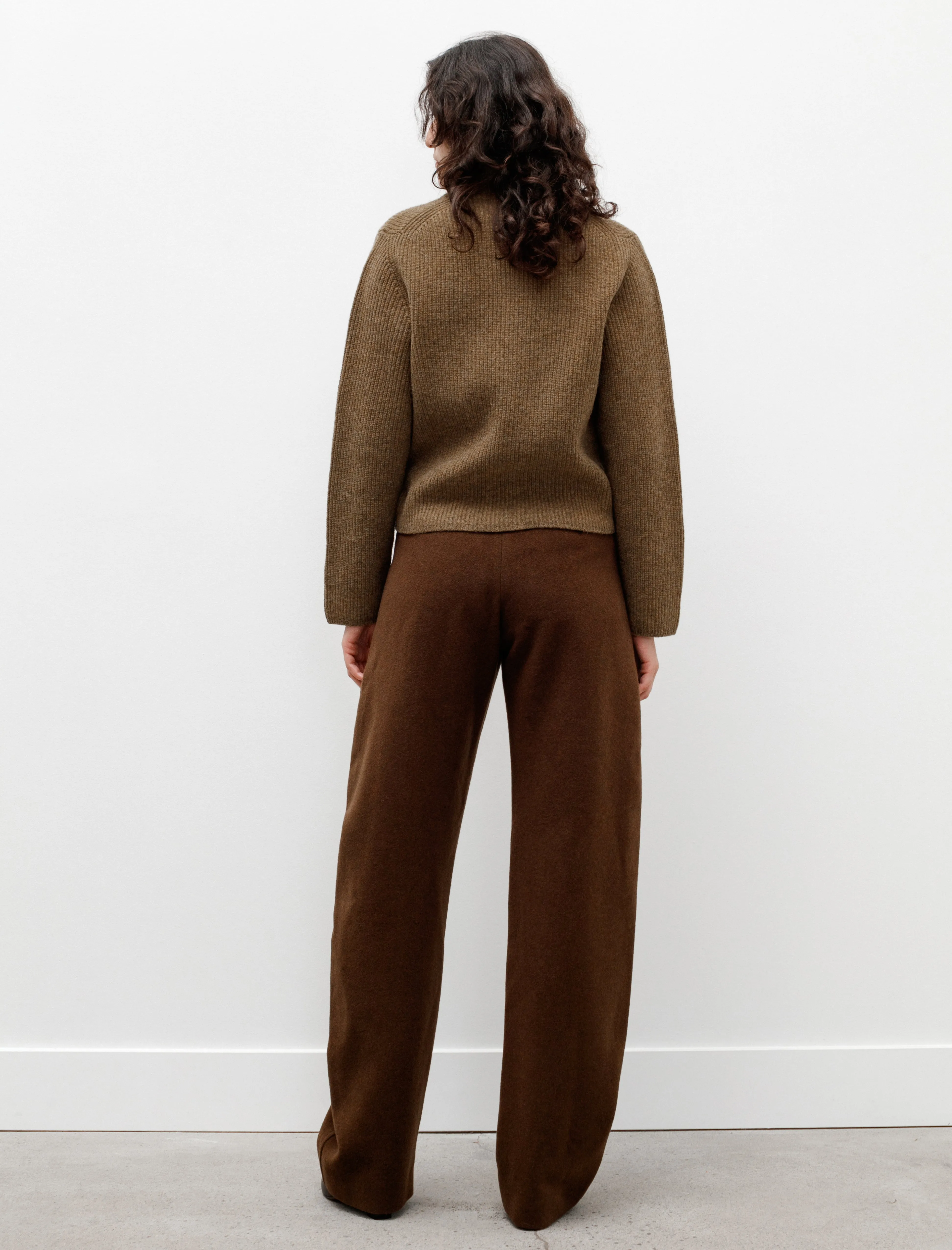 Curved Pants Dark Tobacco sold by SHOP NEIGHBOR product image thumbnail 3