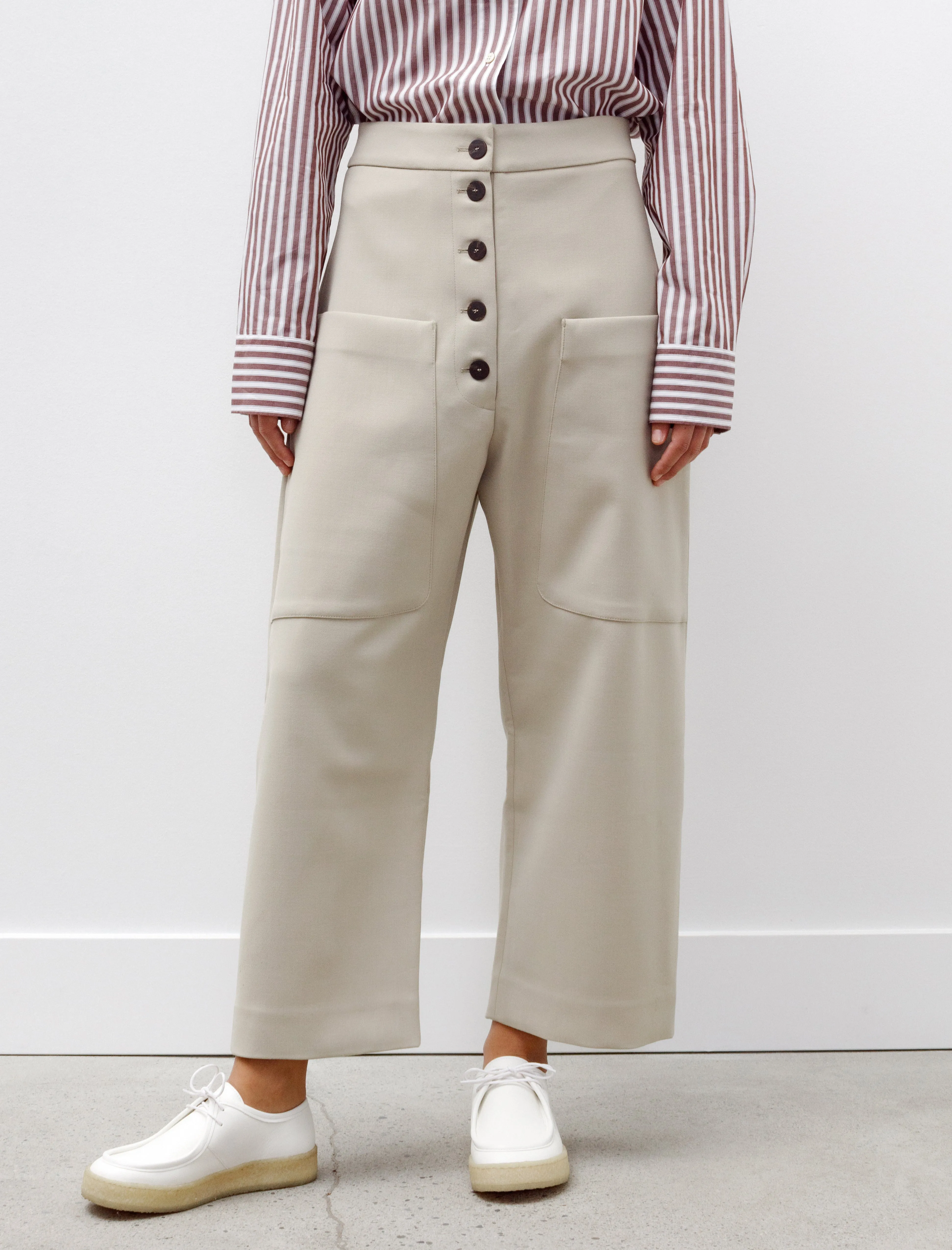 Taupo Rounded Leg Pants Light Bamboo sold by SHOP NEIGHBOR product image thumbnail 2