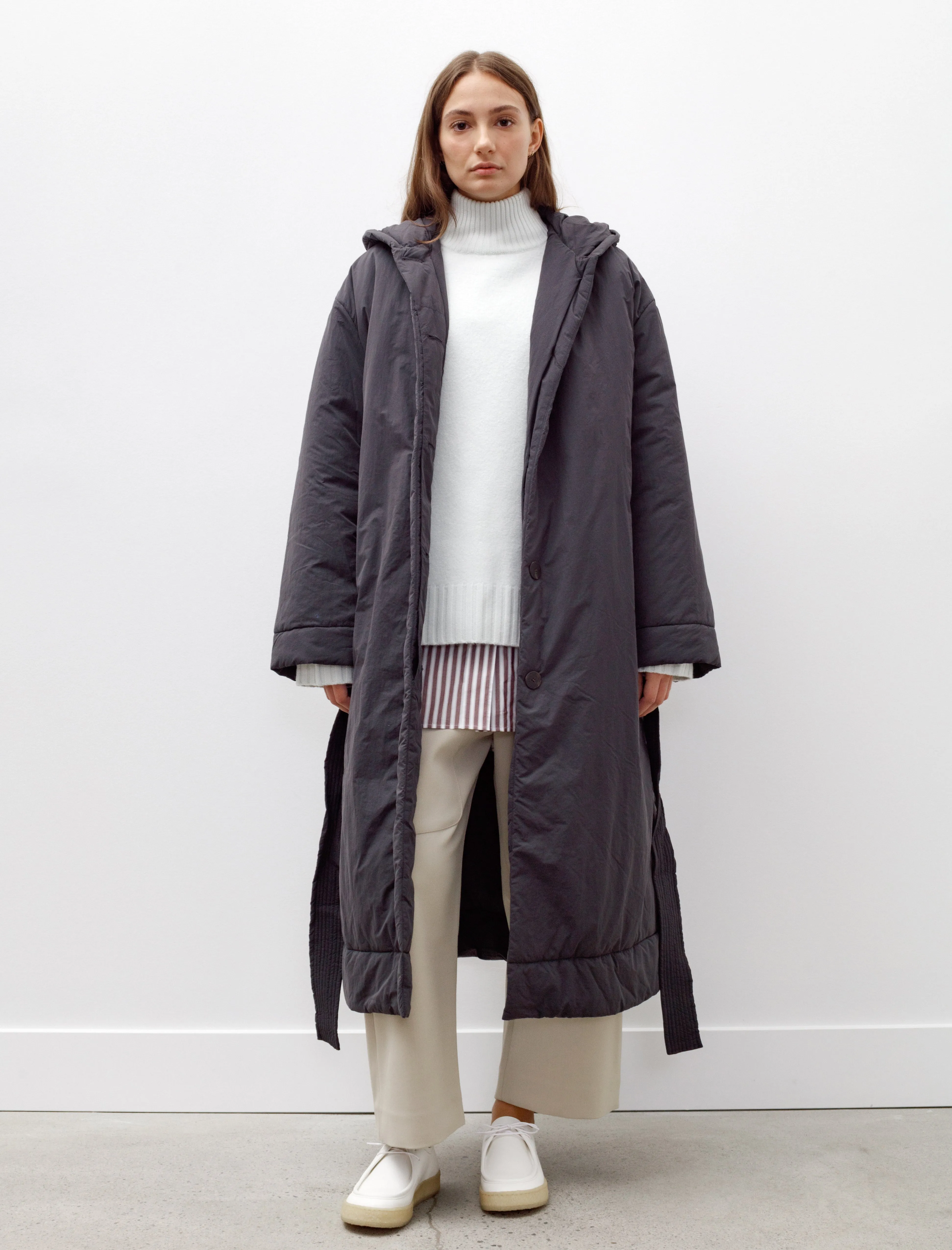 Kariba Belted Wrap Puffer Coat Black sold by SHOP NEIGHBOR product image thumbnail 2