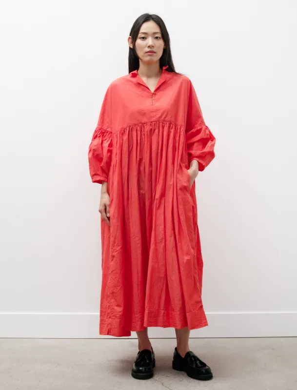 Camelia Dress Coral made by SHOP NEIGHBOR