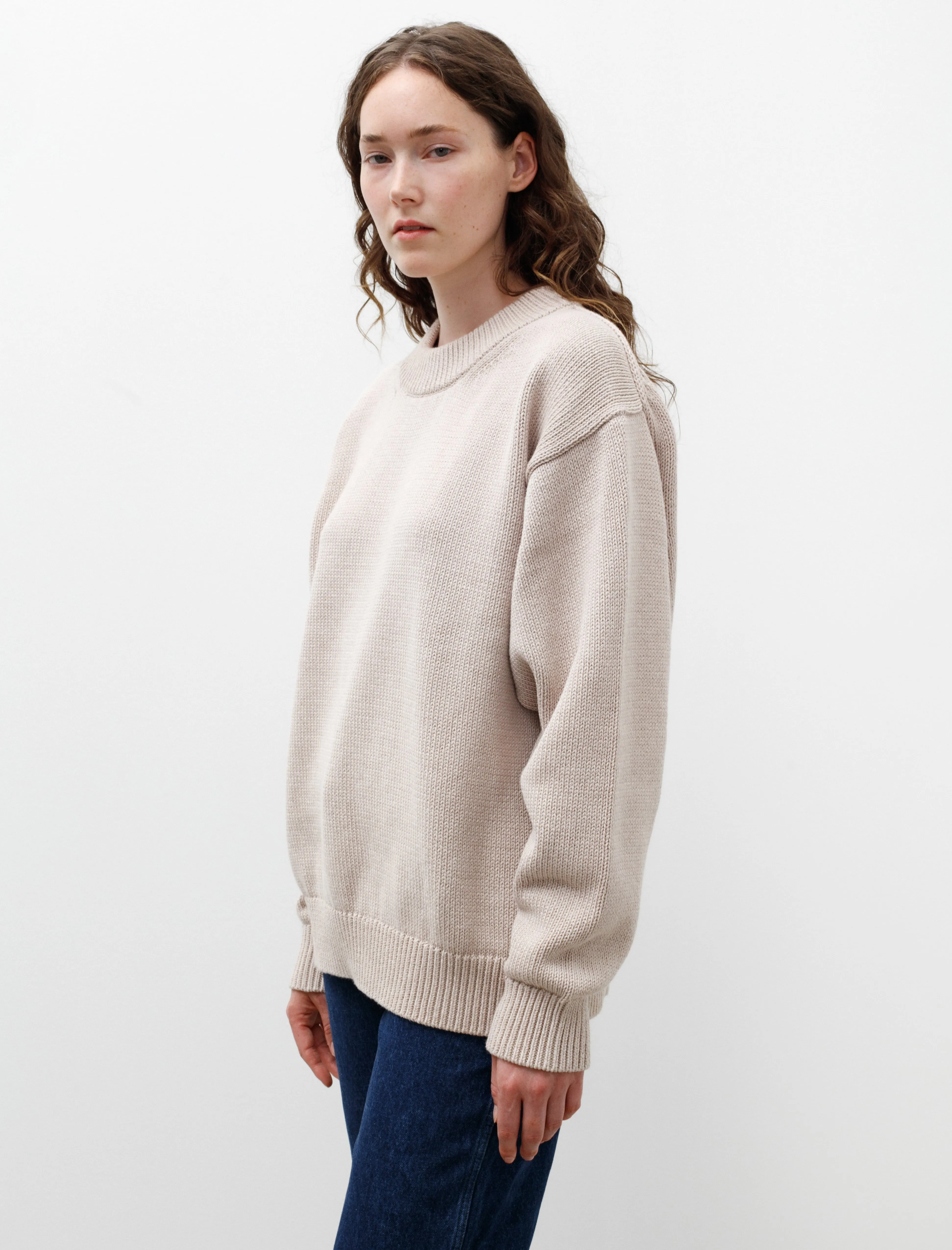 Senjo Cotton Knit Oatmeal sold by SHOP NEIGHBOR product image thumbnail 3