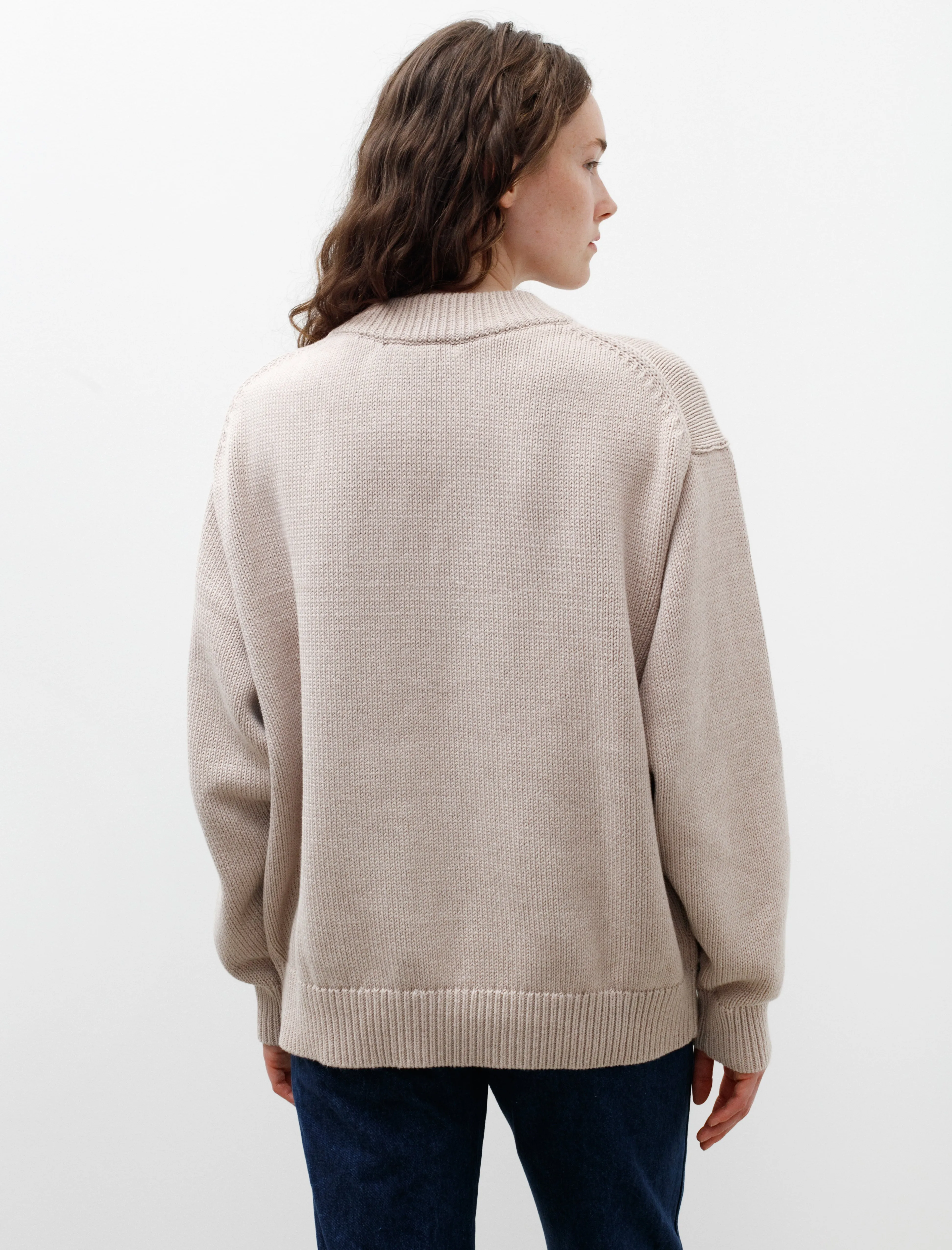 Senjo Cotton Knit Oatmeal sold by SHOP NEIGHBOR product image thumbnail 4