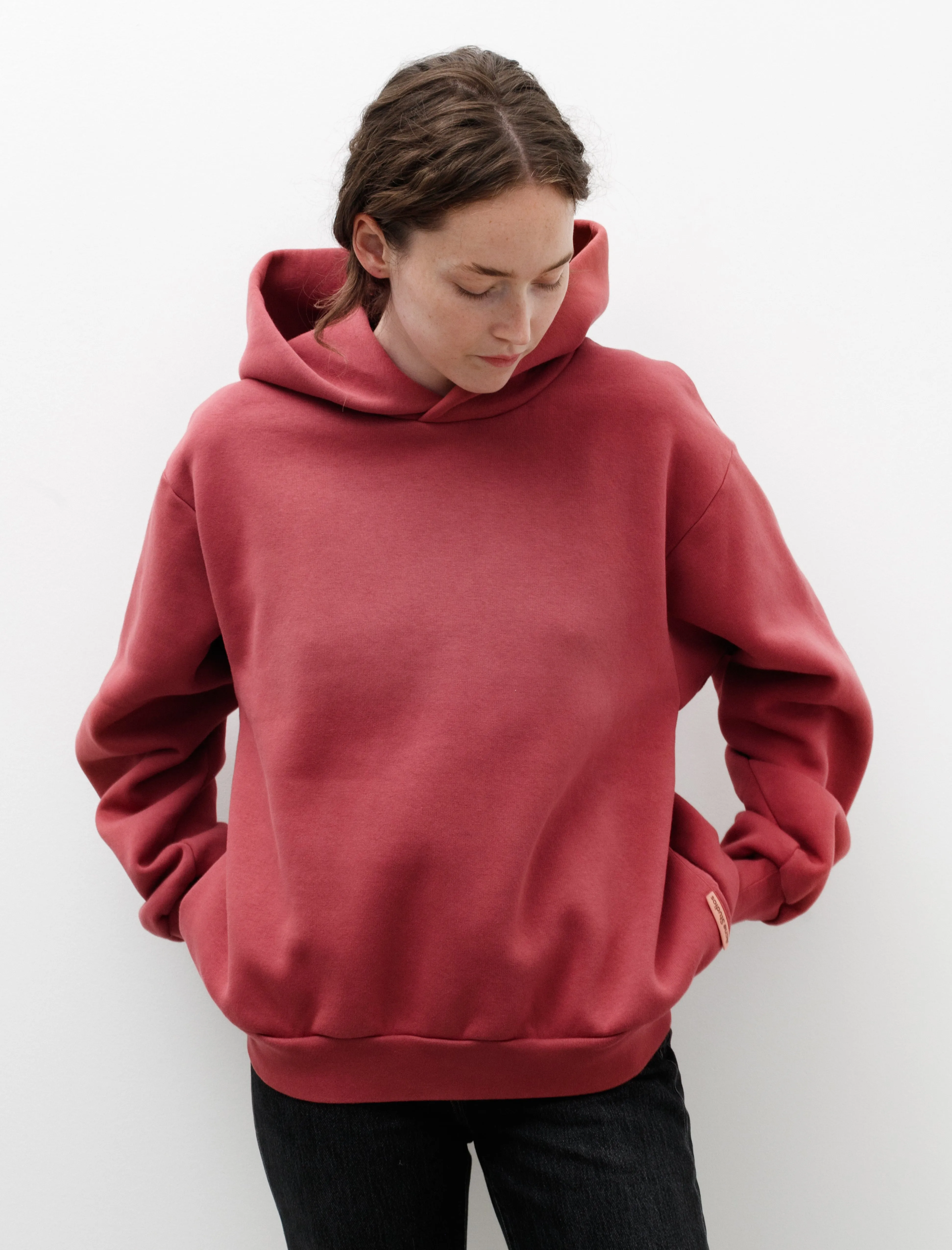 Hooded Sweatshirt Rosewood sold by SHOP NEIGHBOR product image thumbnail 2
