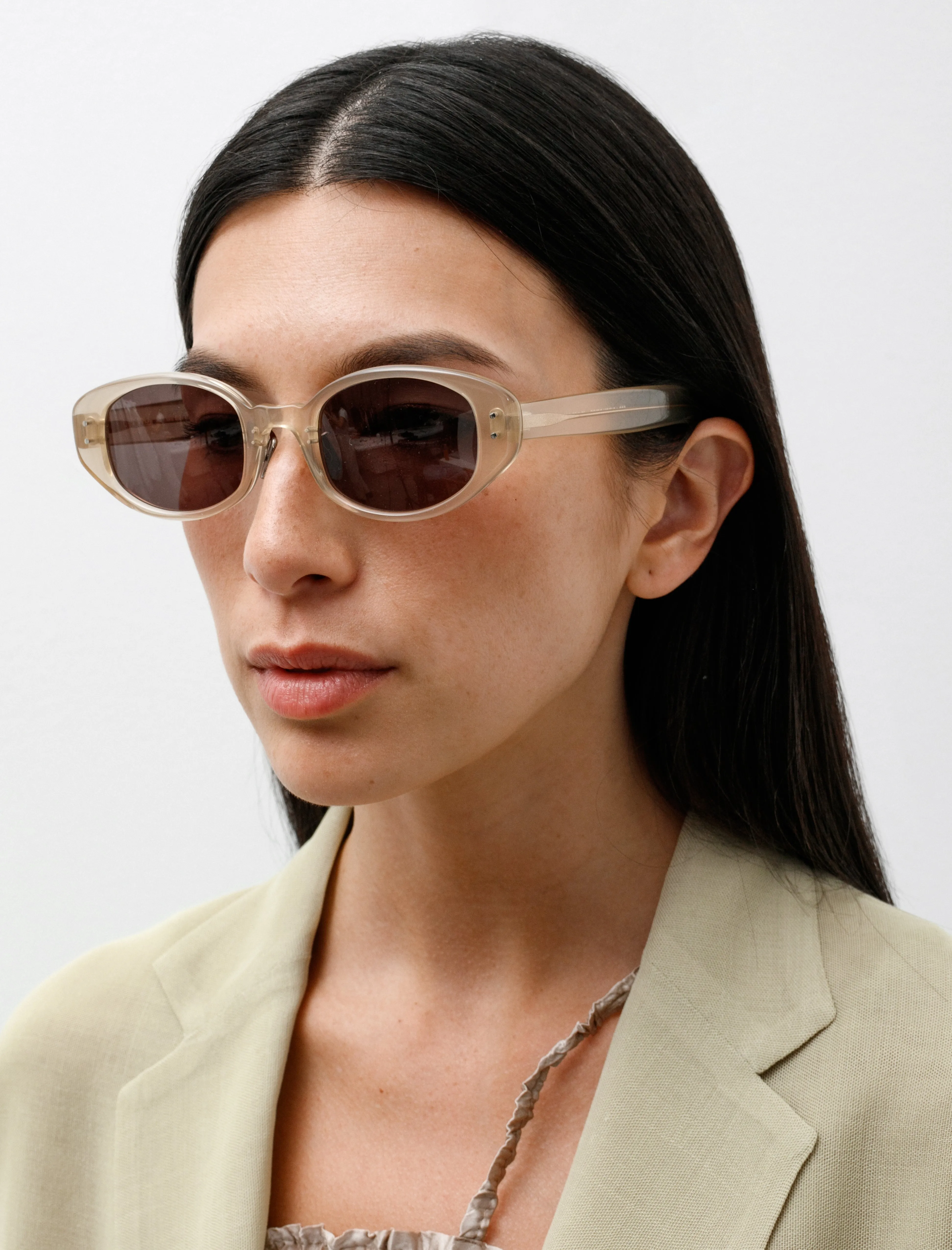 Sunglasses 002 Light Yellow sold by SHOP NEIGHBOR product image thumbnail 2