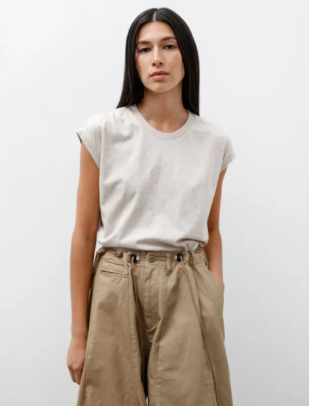 Seamless Crew Neck Sleeveless Top Brown sold by SHOP NEIGHBOR