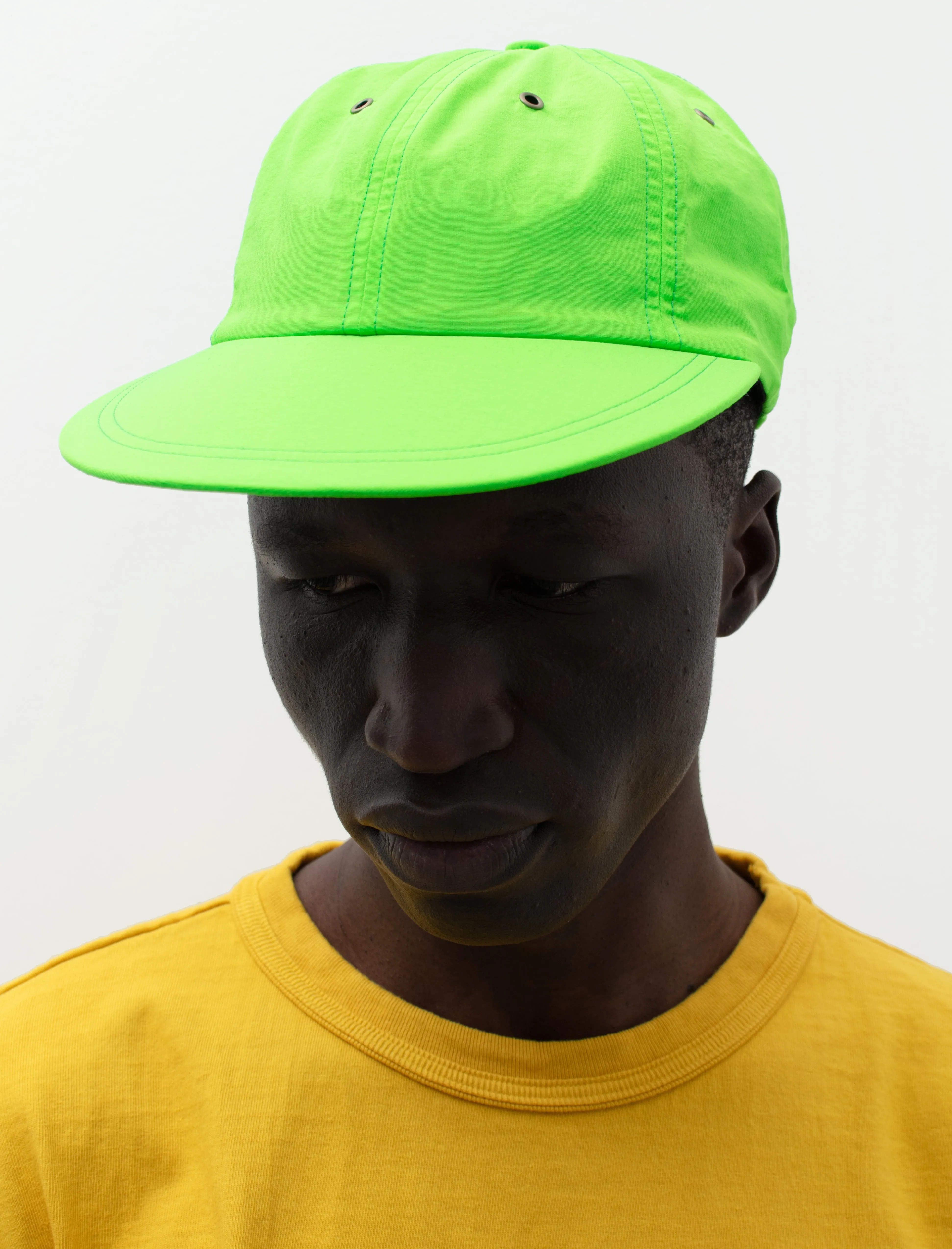 Wide Brim Hat Hot Lime sold by SHOP NEIGHBOR
