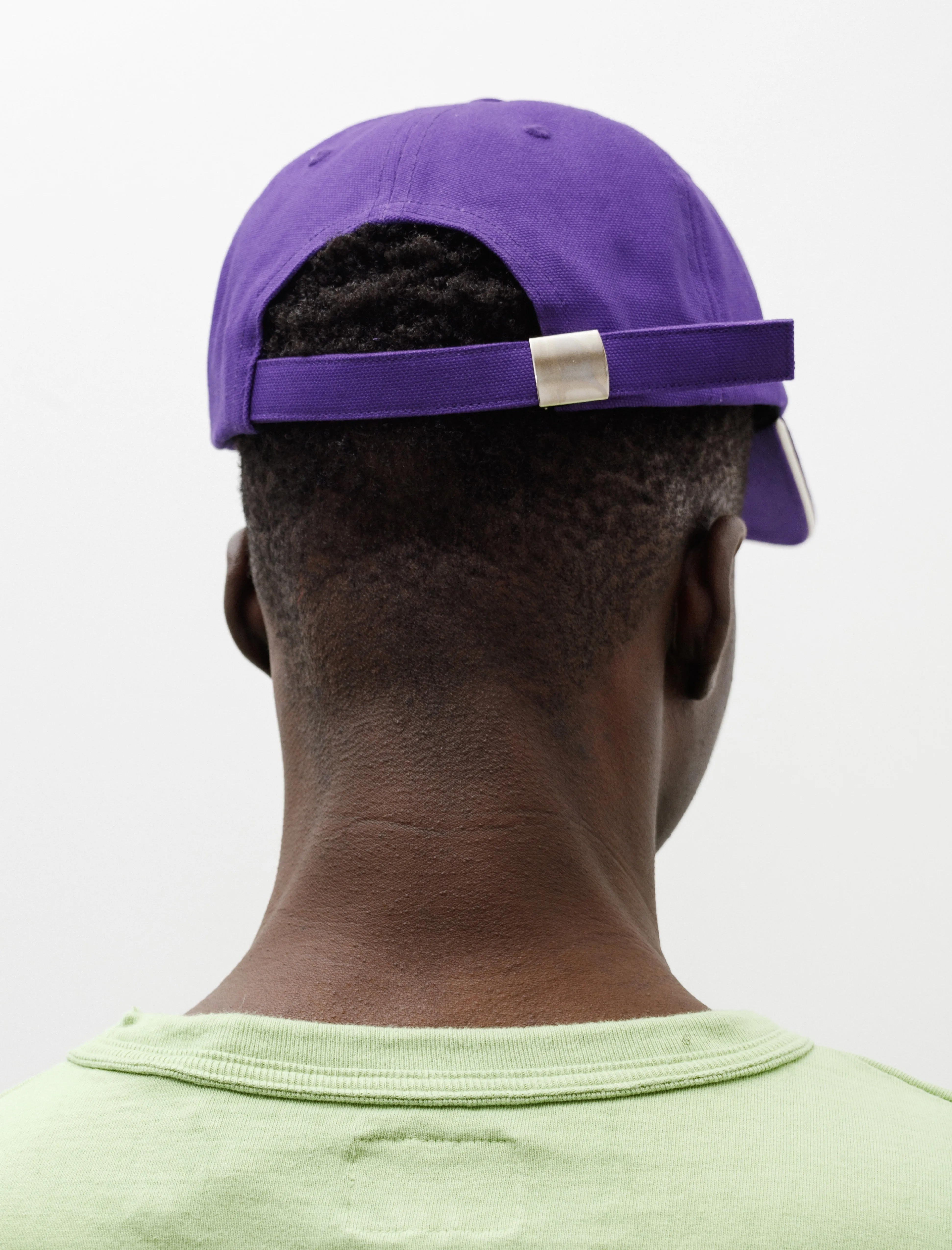 Piping Visor Hat Deep Purple sold by SHOP NEIGHBOR product image thumbnail 3