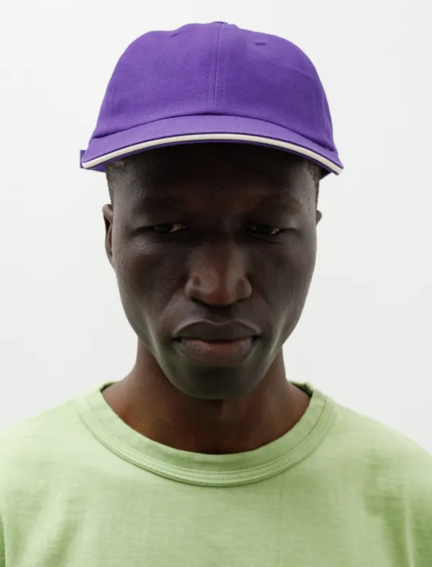 Piping Visor Hat Deep Purple sold by SHOP NEIGHBOR