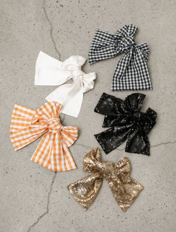 Big Bow Clips made by SHOP NEIGHBOR