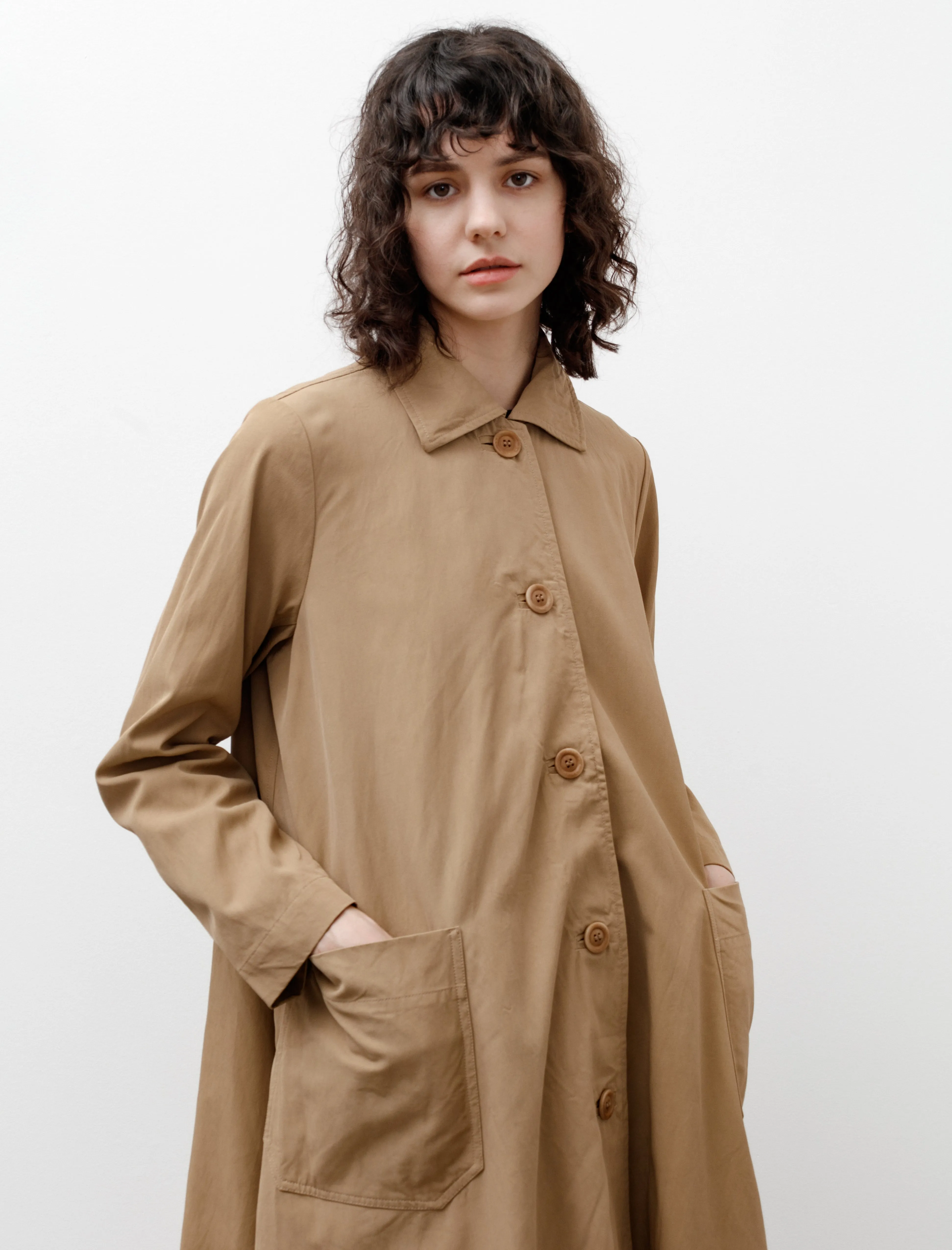 Isabelle Coat Crepey Sand sold by SHOP NEIGHBOR product image thumbnail 5